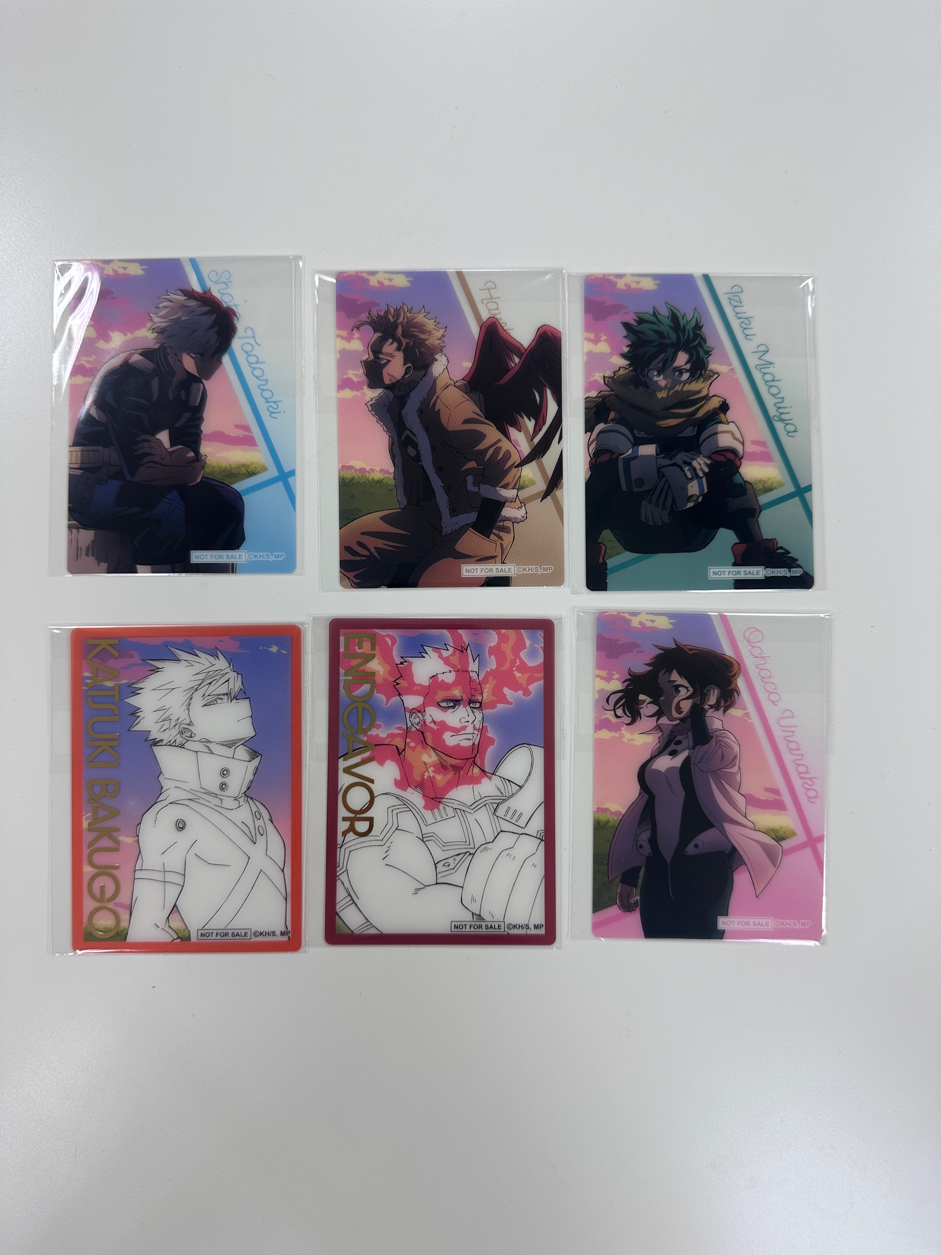 現貨-《我的英雄學院》特典透卡