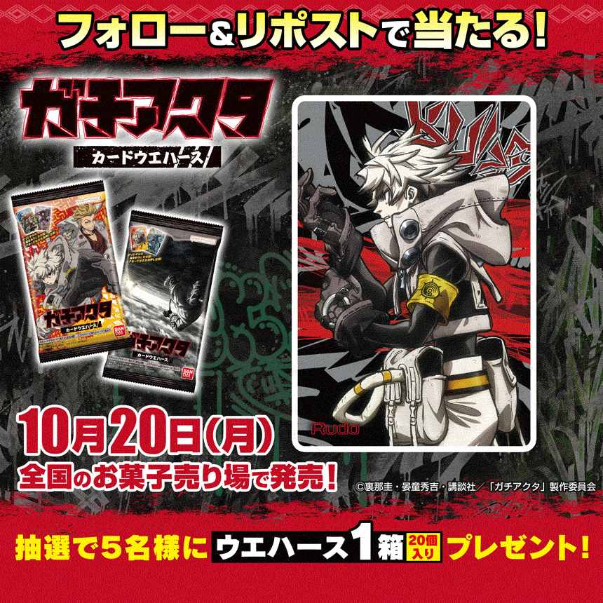 《Gachiakuta》威化餅小卡盲抽