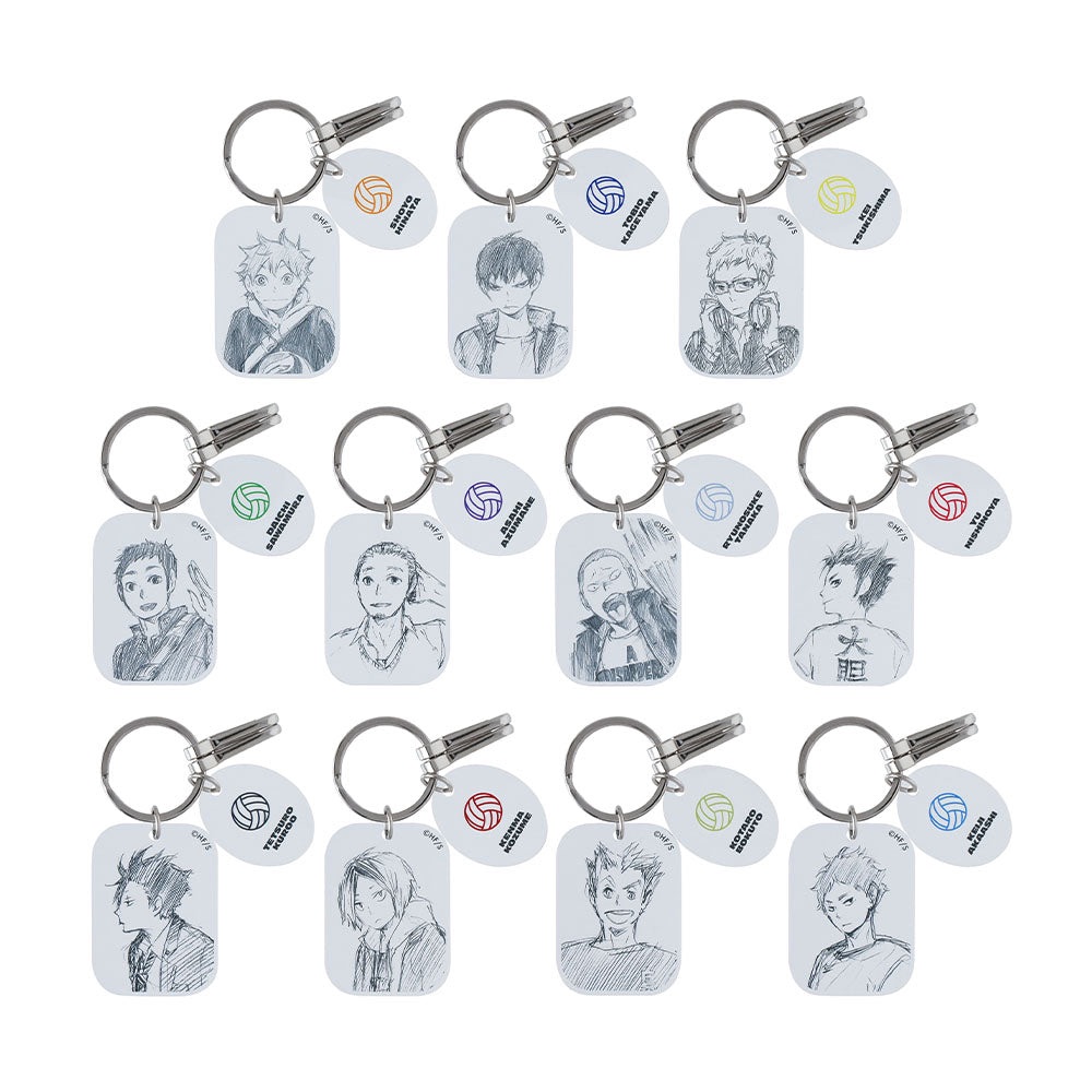 現貨-《排球少年》壓克力素描吊飾