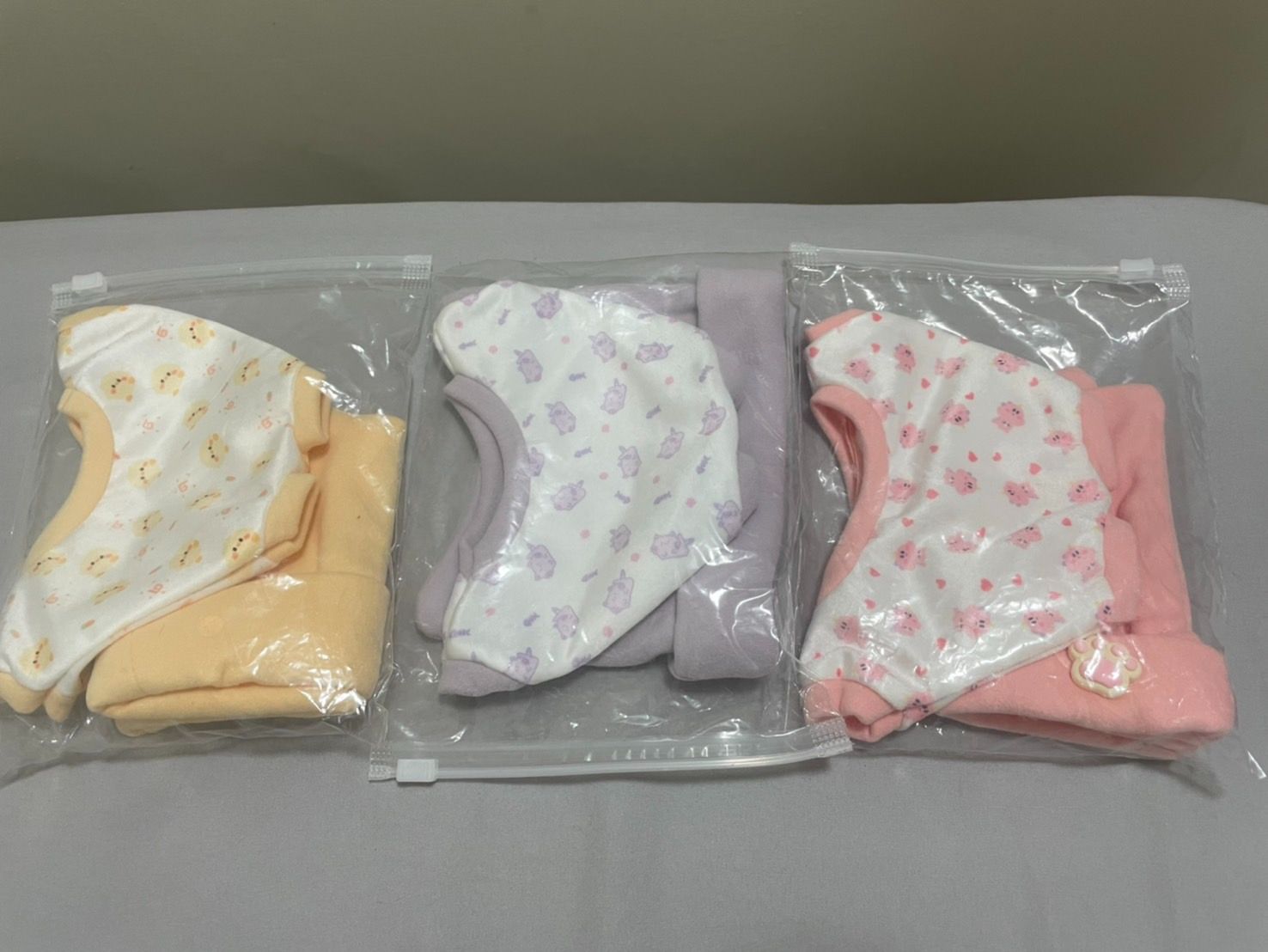 20cm娃衣3套一組