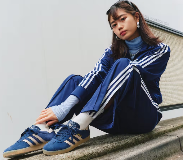 Adidas Firebird TT 女 立領 外套 運動 休閒 復古三葉草 舒適 深藍 IL3816