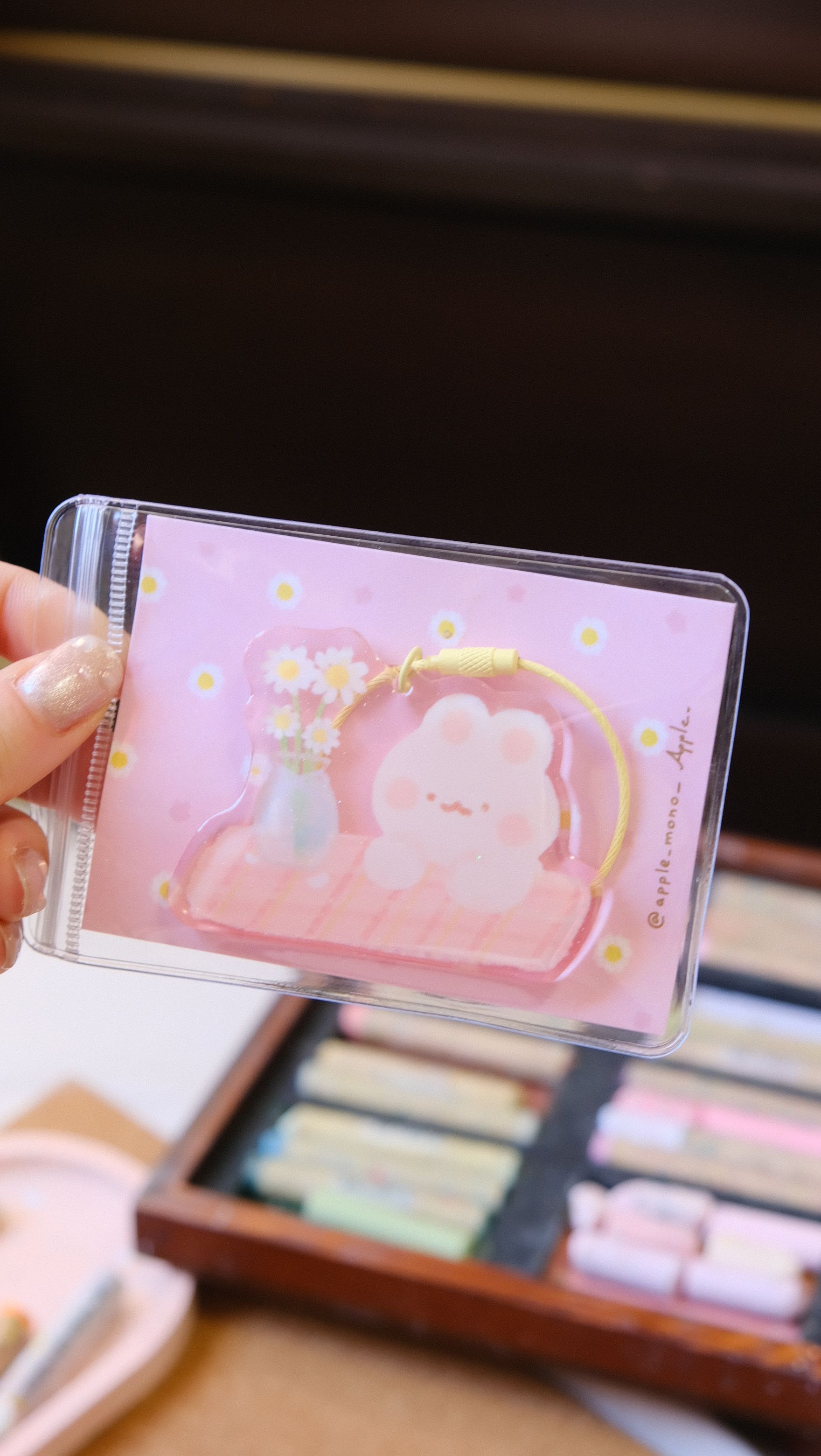 厚滴膠閃亮亮吊飾＆五個一組吊飾（共三款）