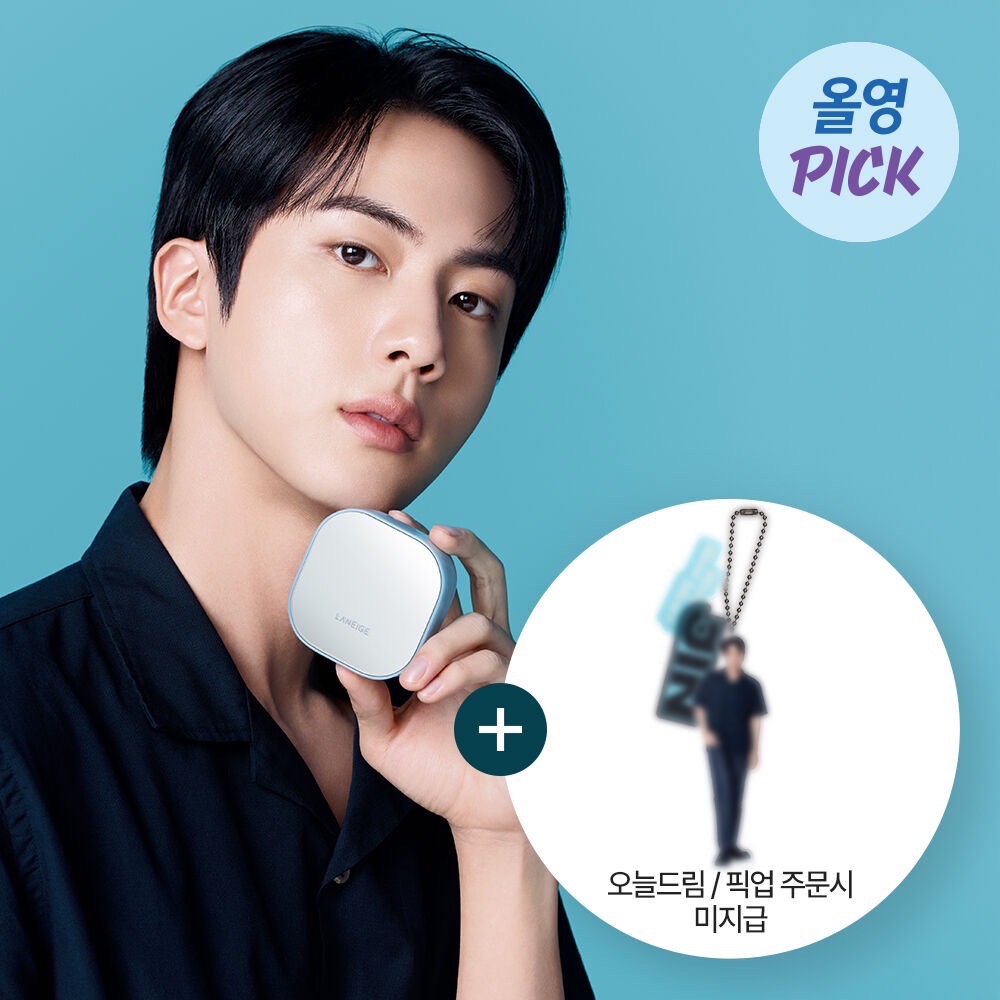 立牌剩最後兩個！BTS 碩珍 JIN x LANEIGE 蘭芝 25新款 NEW Neo Cushion Mewy