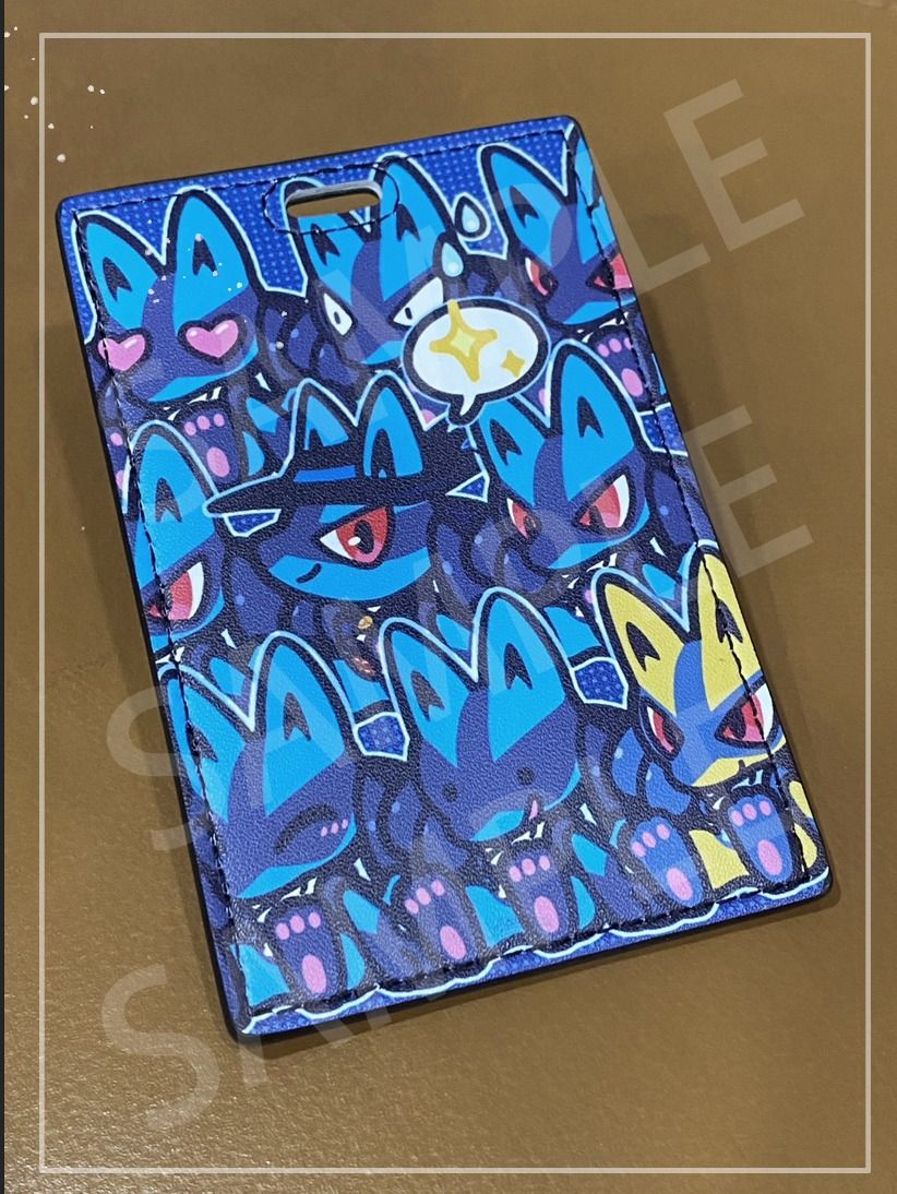 +POKE BOX+ 精靈寶可夢 行李吊牌 悠遊卡套 路卡利歐