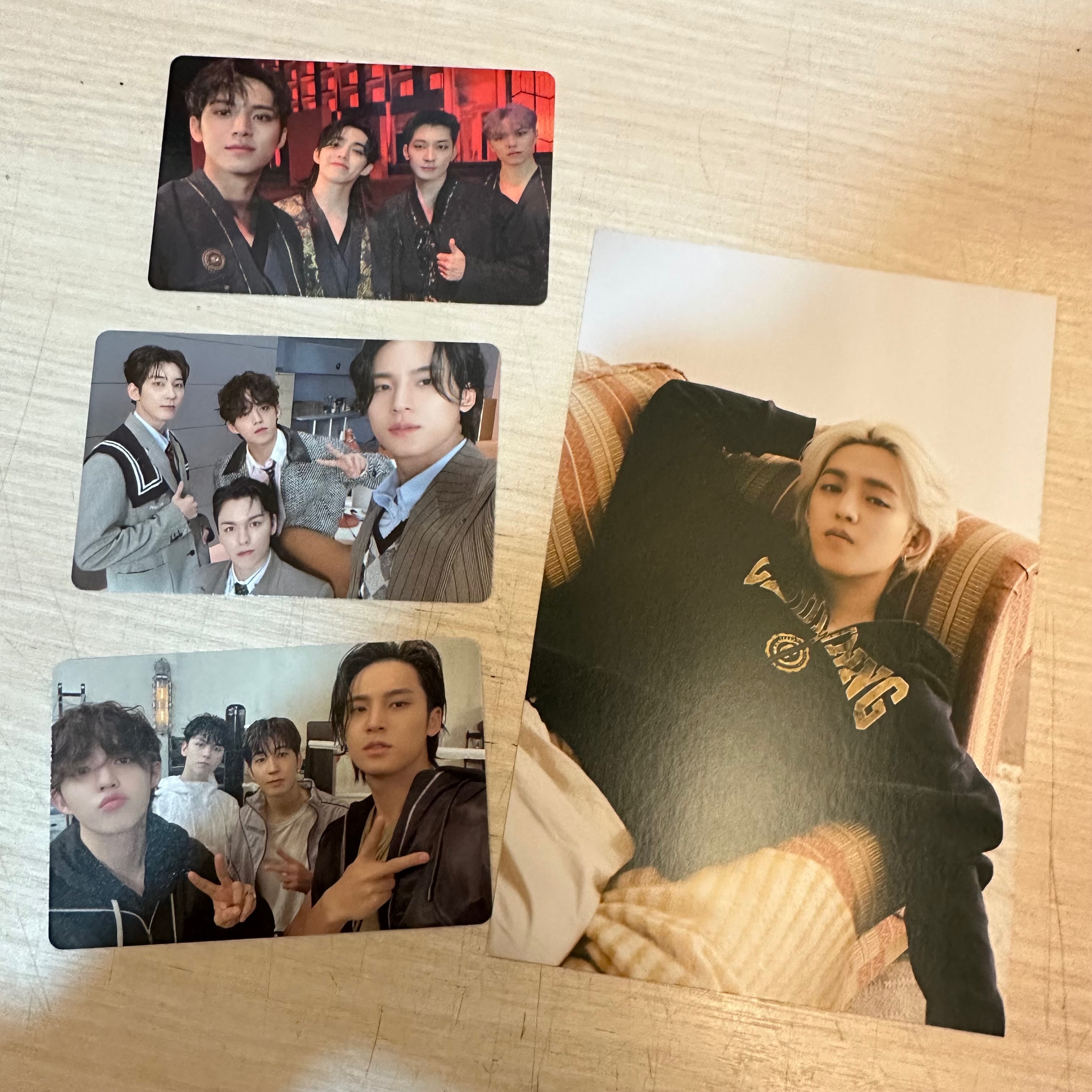 迷十黑泡隊小卡+迷九哲明信片