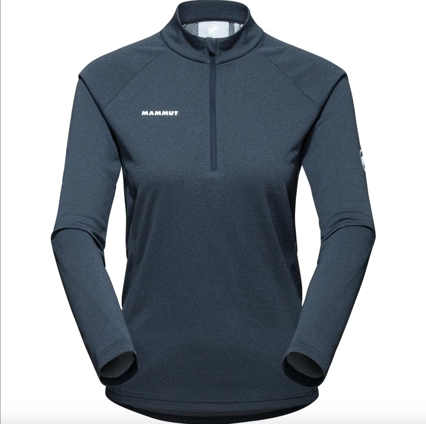 Mammut 瑞士 長毛象 Aegility Long-Sleeve Top 女款 立領拉鍊長袖快乾抗臭排汗衣