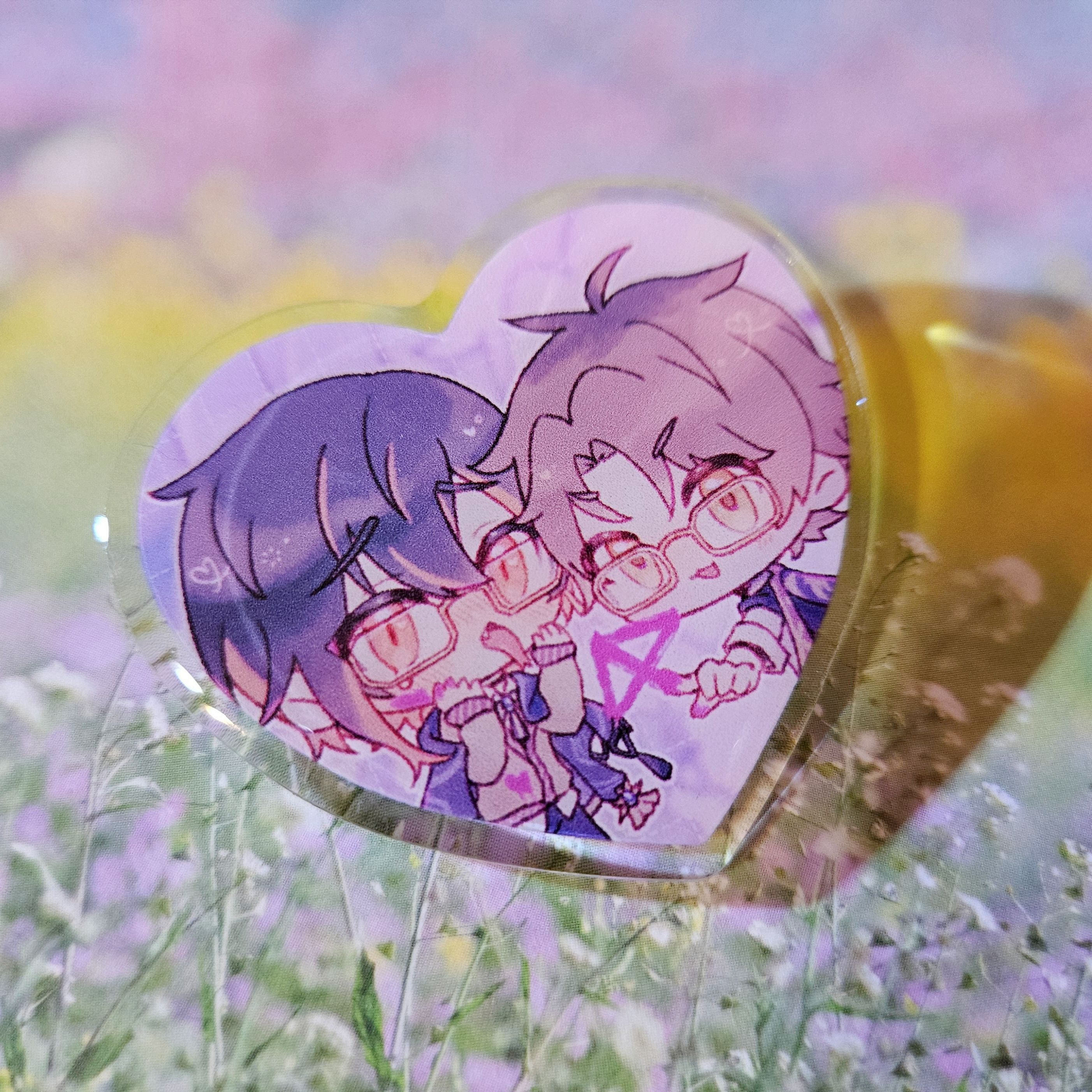 八伊♡壓克力胸章