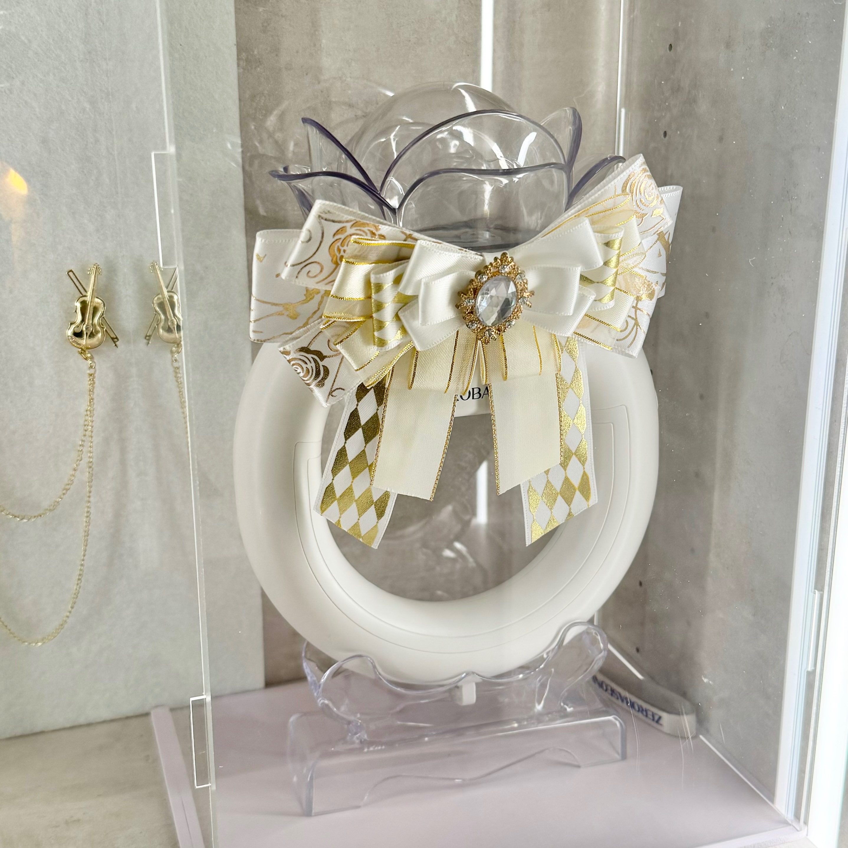 大戒指手燈 底座