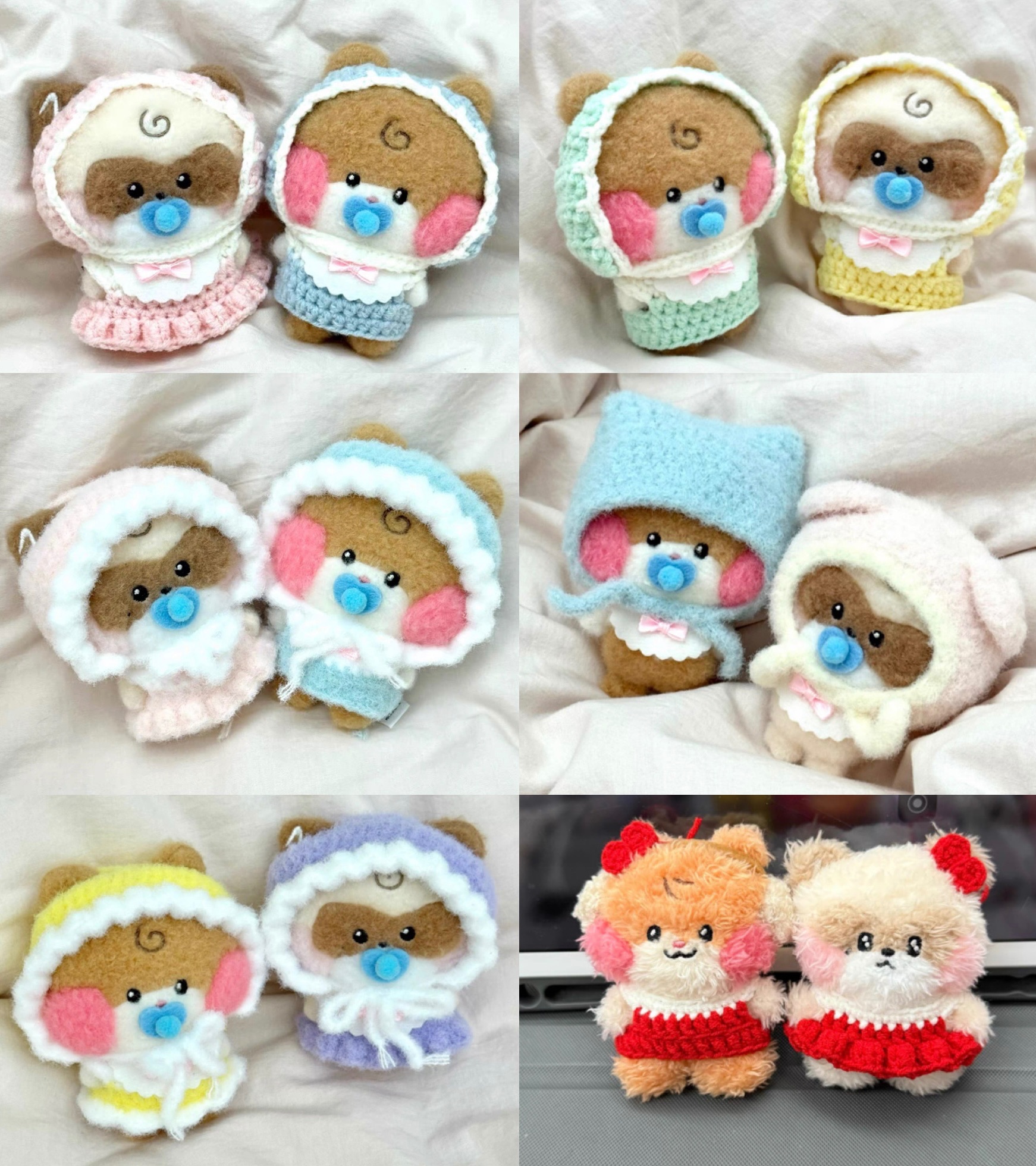 奶嘴冬日斗篷Zeroni娃衣