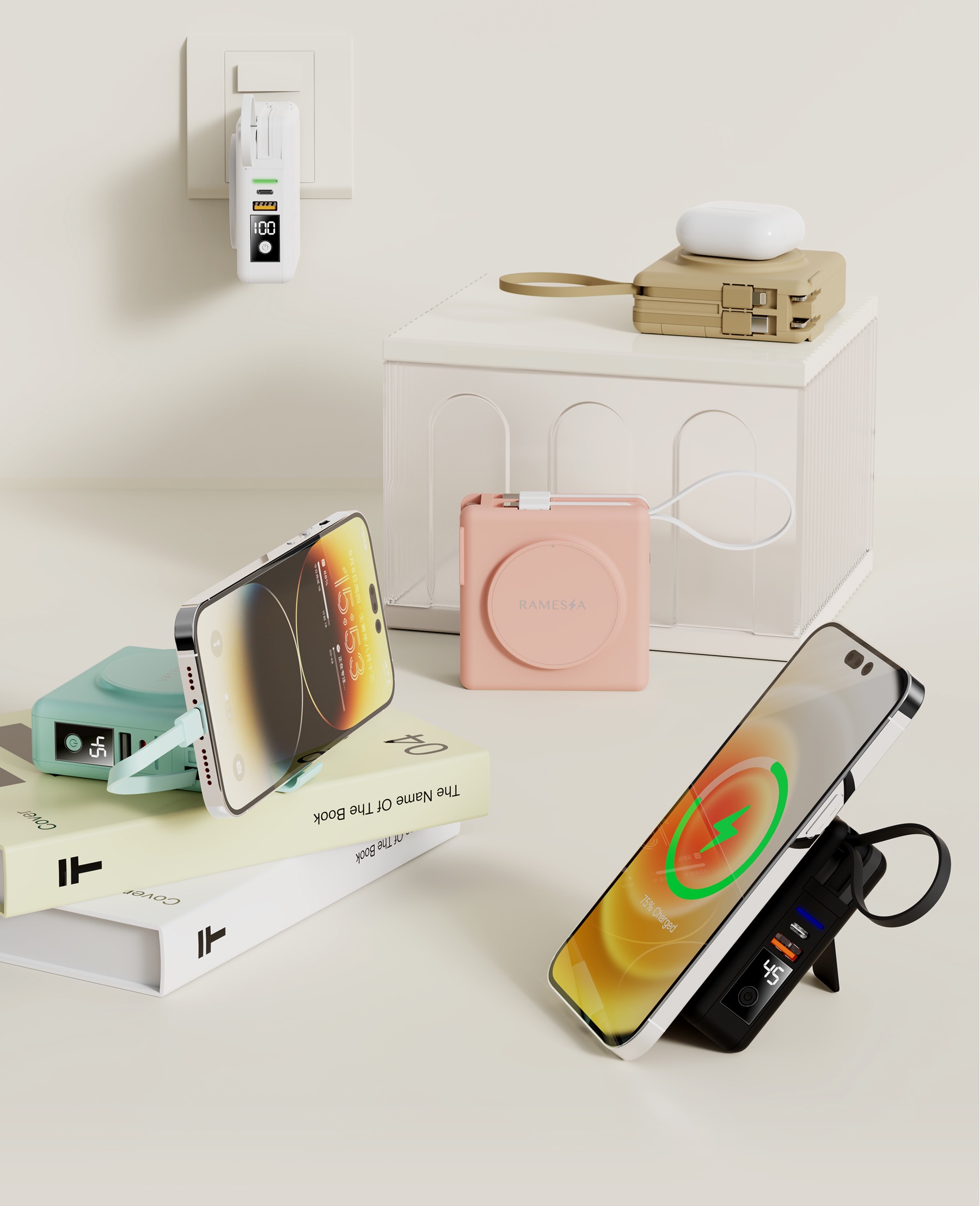 新品預購｜神隊源多合一行動電源10000mAh