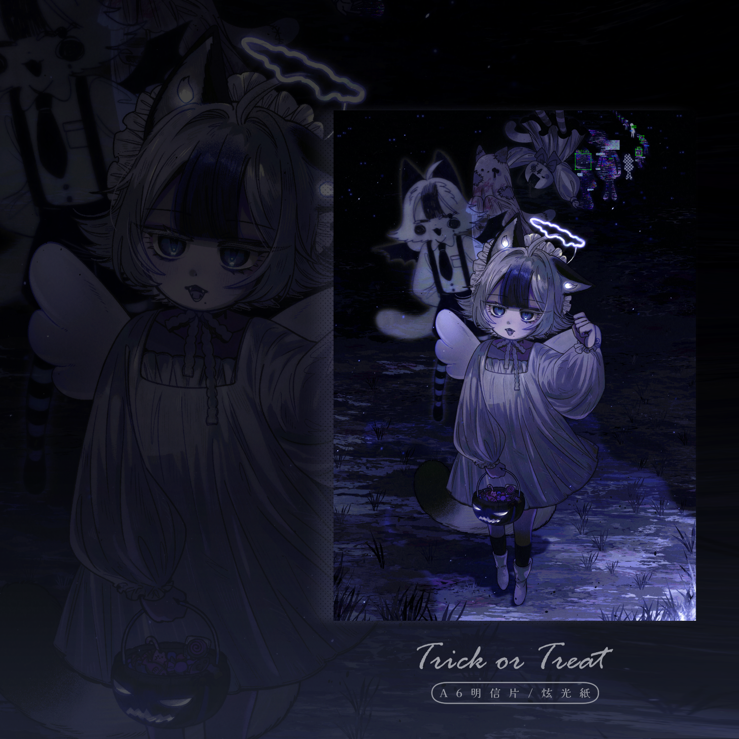 🆕原創-小見商店｜萬聖...👻明信片