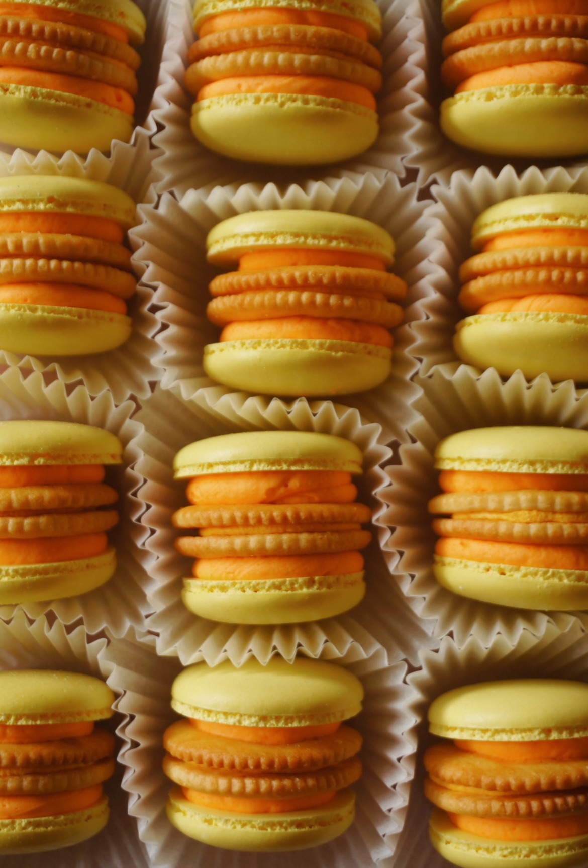 黃金芝士脆馬卡龍