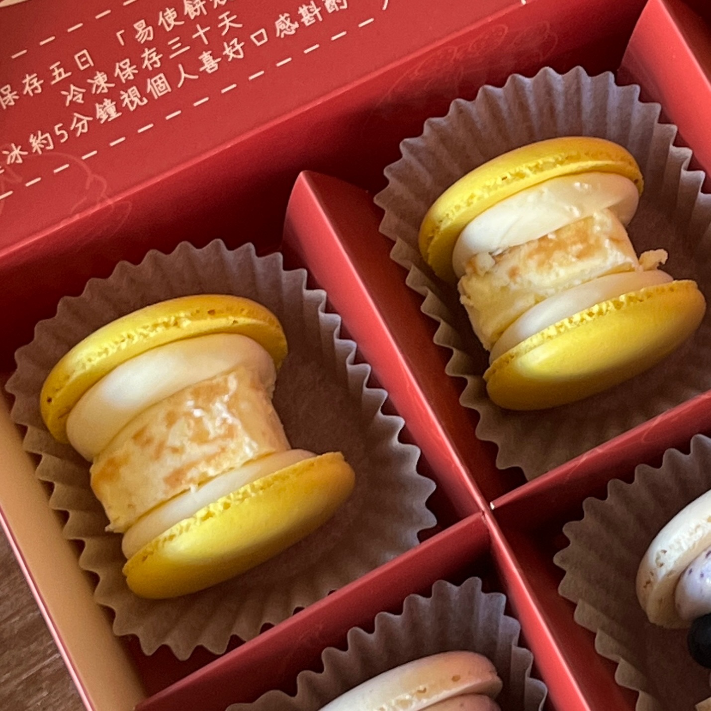 芝士蛋糕奶油乳酪馬卡龍