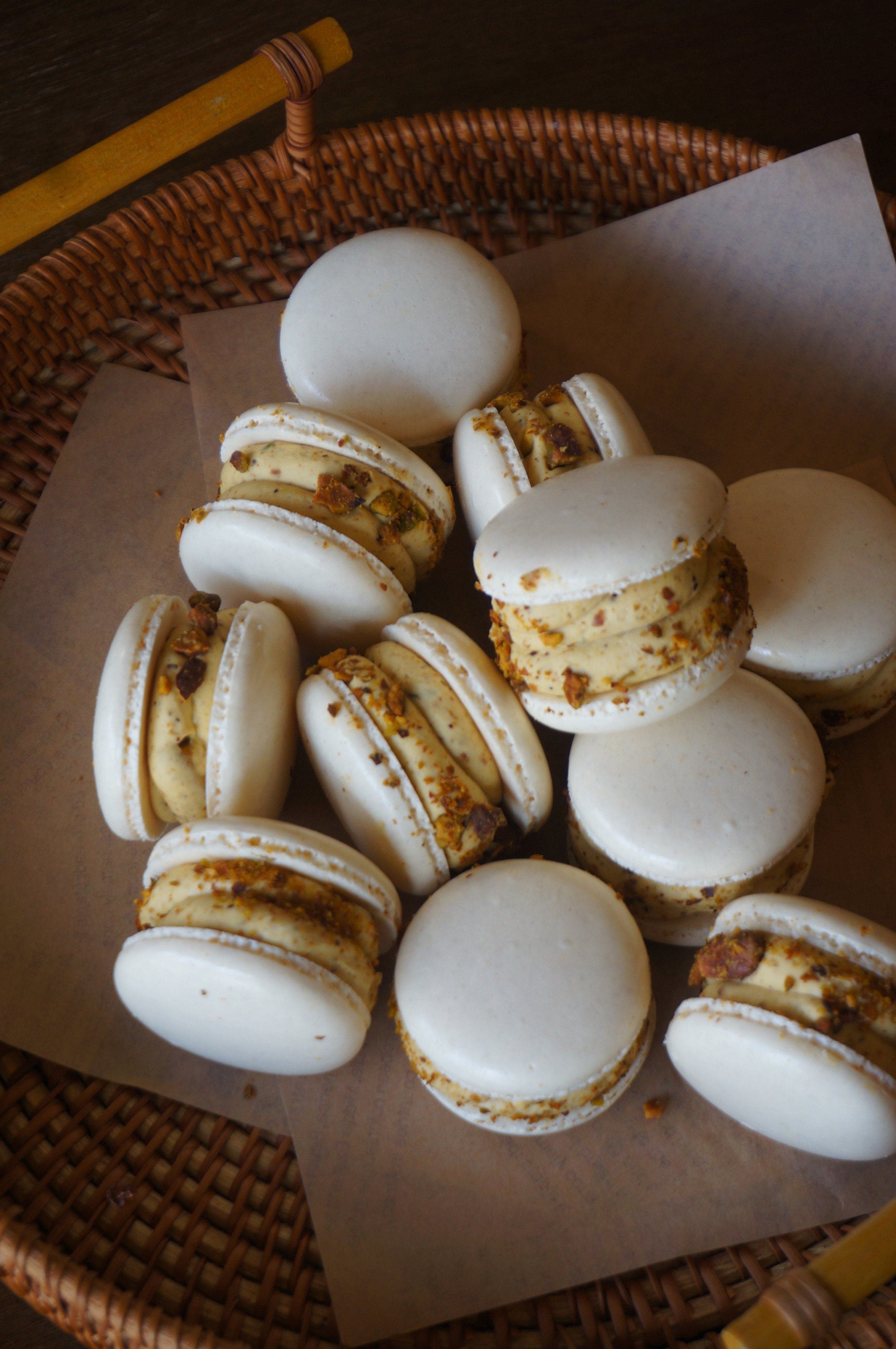 開心果乳酪奶油馬卡龍