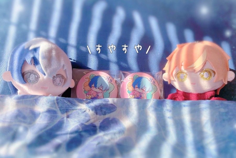冬彌與貓咪們午睡 馬口鐵徽章