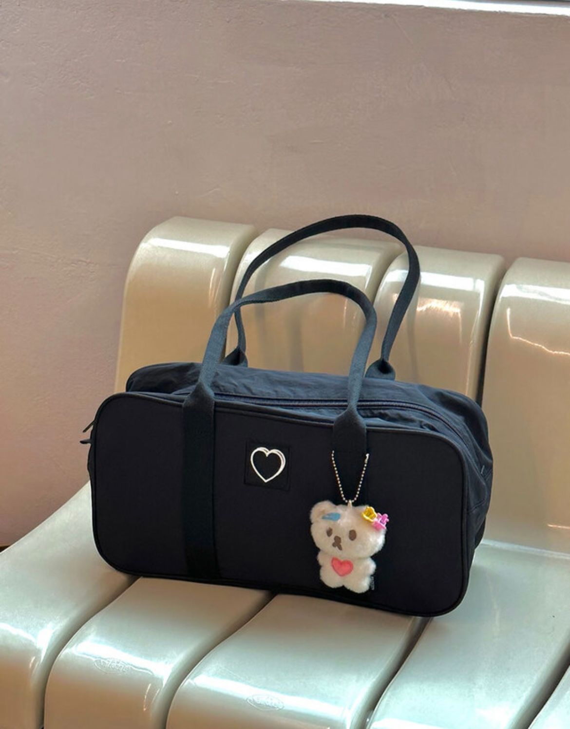 ʜᴀʀᴜᴅᴀɪʟʏ🌙 預購｜Mazzzzy signature heart Bostonbag 波士頓包 方型側背包