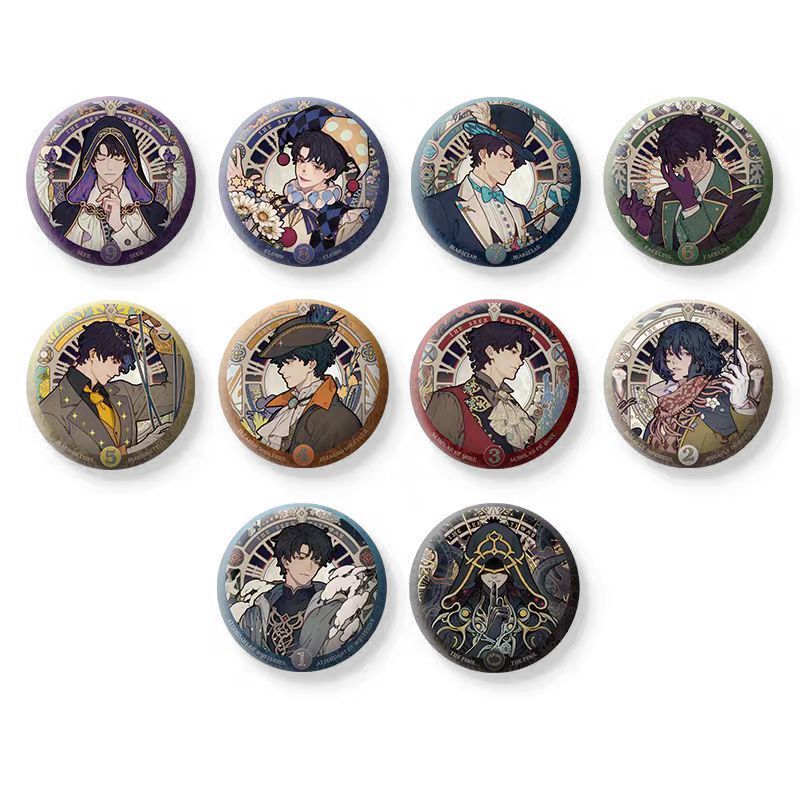 【臺書屋】詭秘之主Allin徽章+全套紀念票