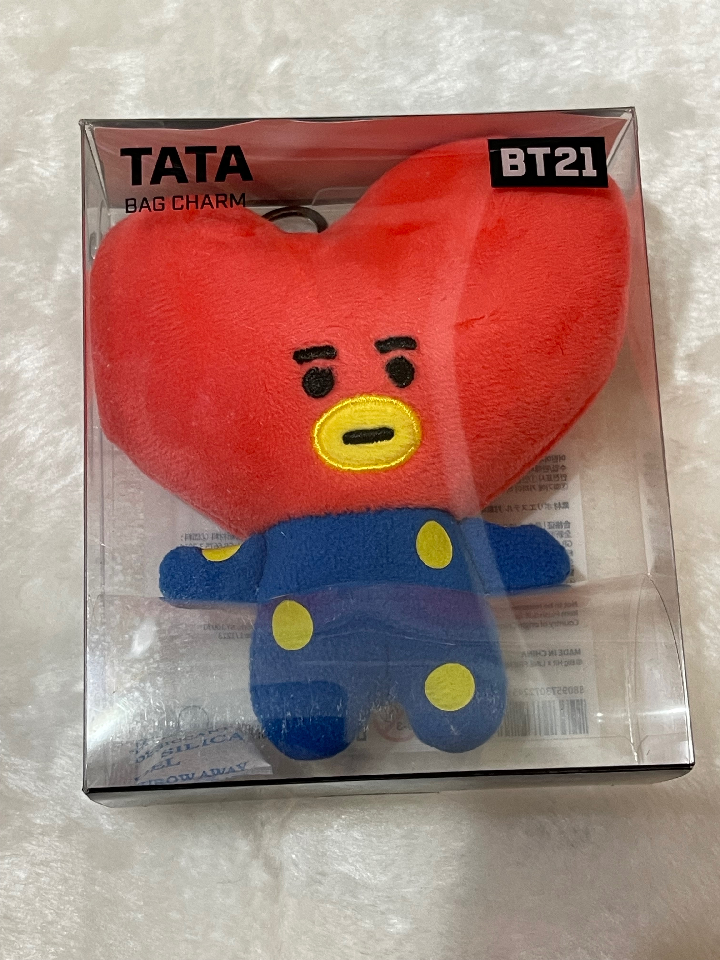 BT21娃娃鑰匙圈吊飾