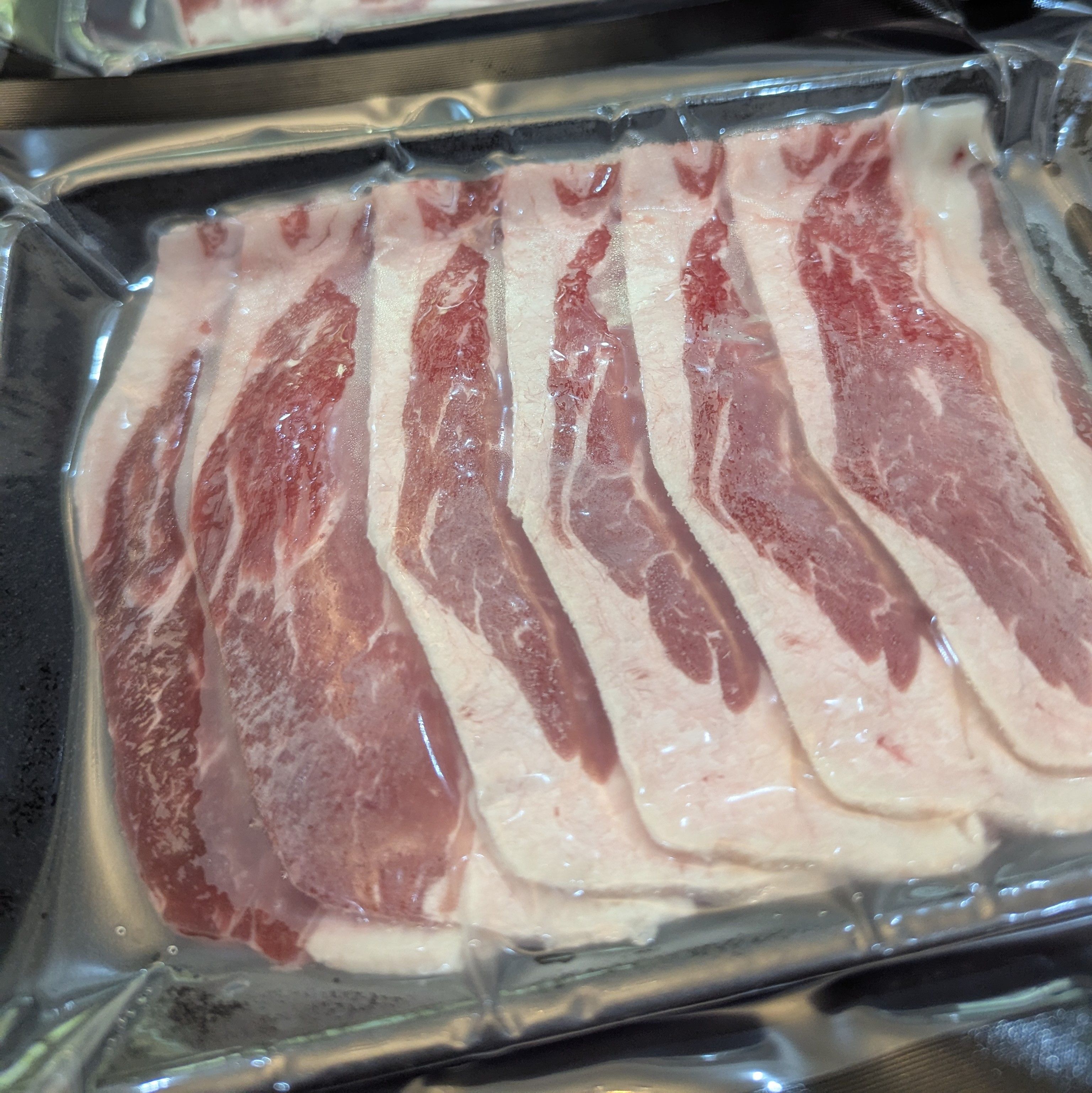 Choice 熟成牛五花肉片,150g