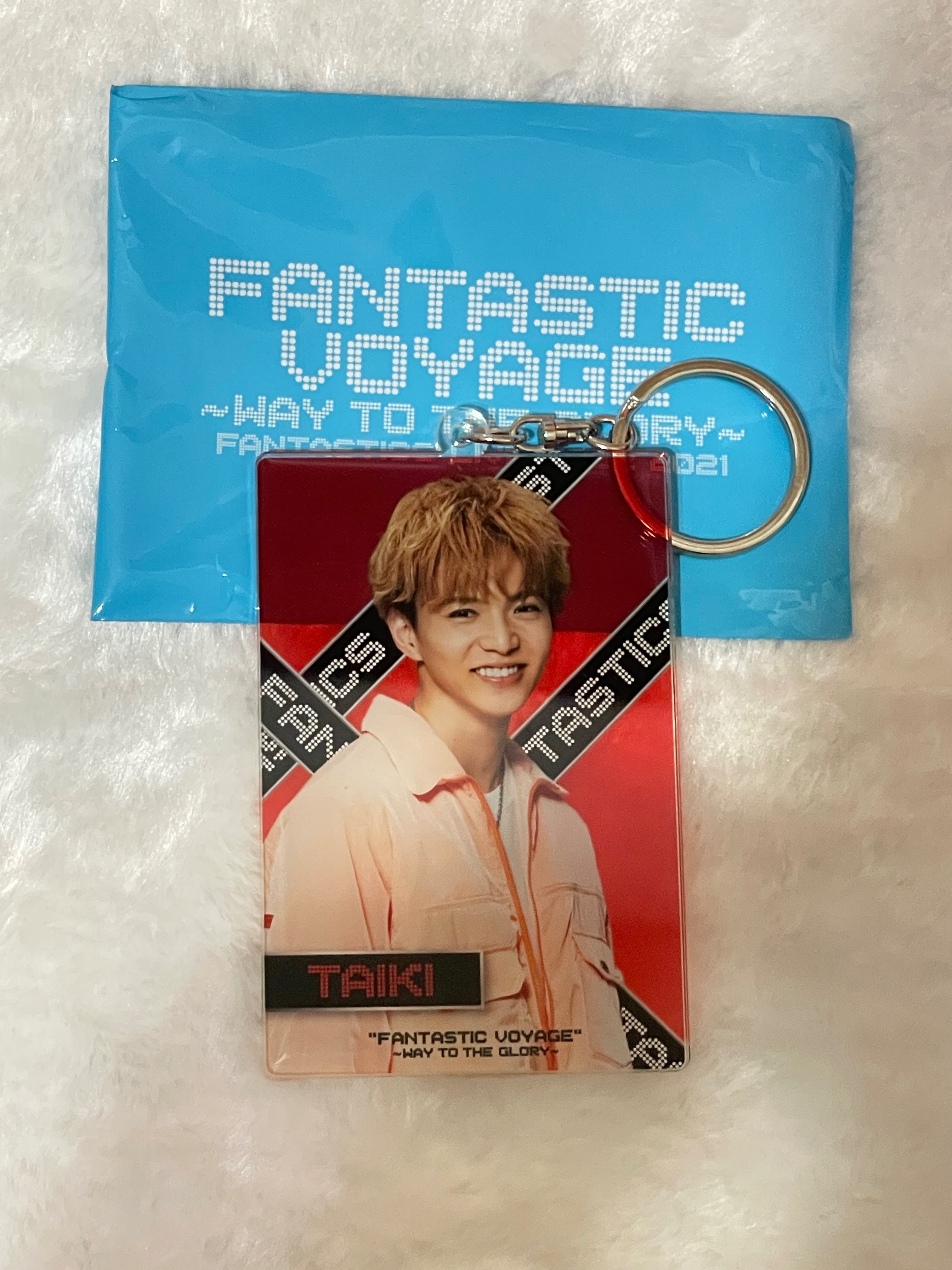 FANTASTICS VOYAGE週邊：照片鑰匙圈