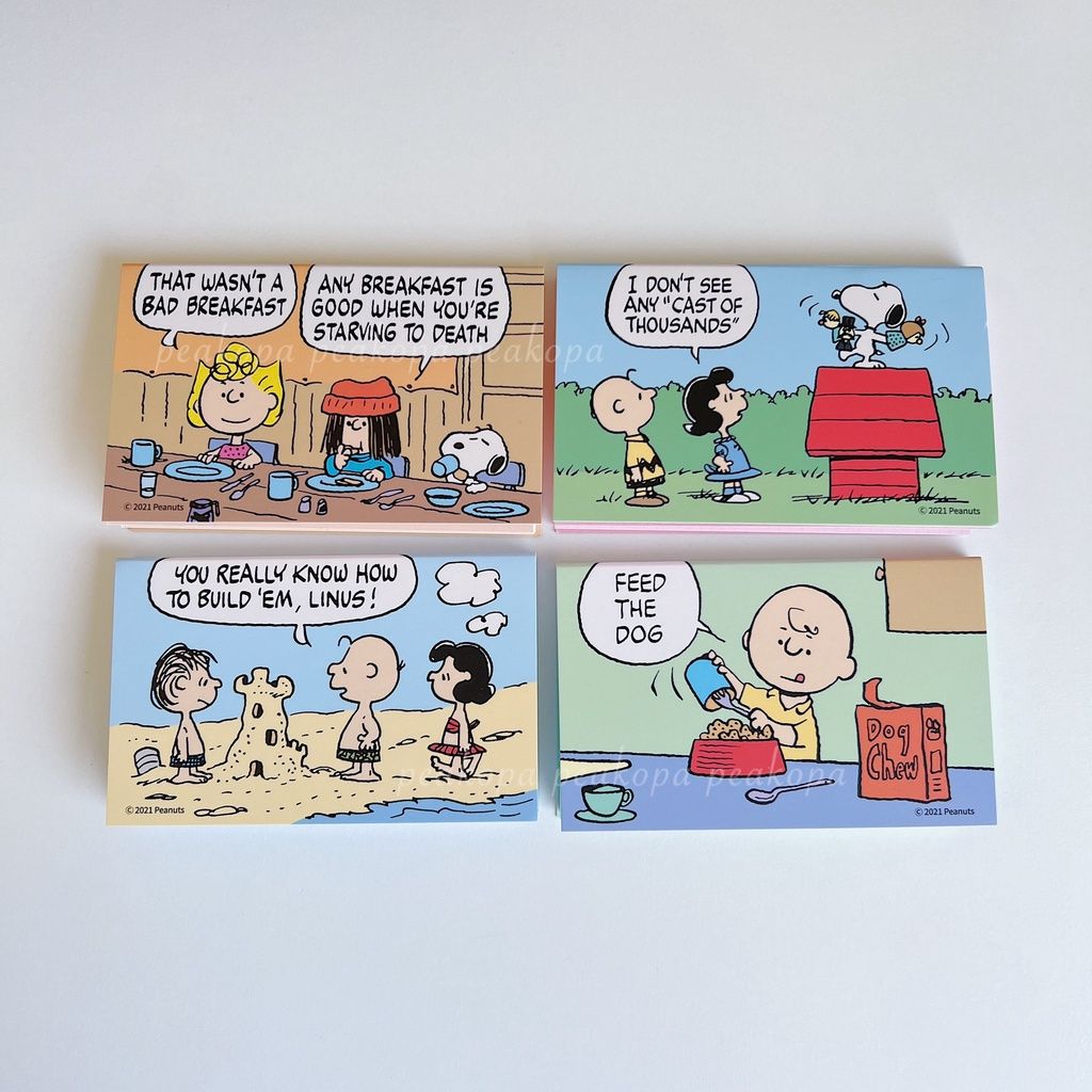 [現貨] ⛱ XP06 Snoopy 迷你便條紙 史奴比 查理布朗 便條紙 Peanuts  筆記 隨身筆記 小筆記