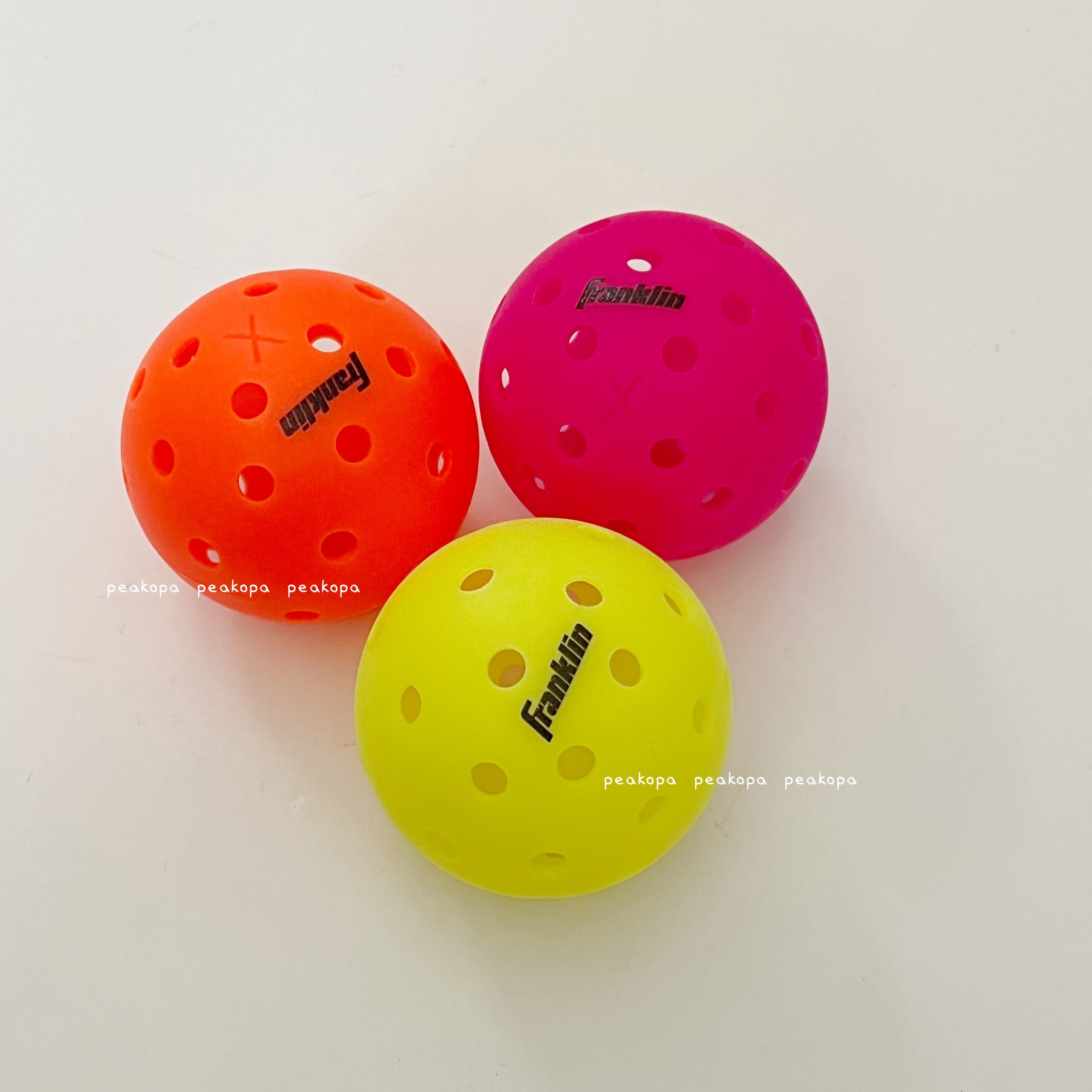 ［美國選物-現貨］🏓 APF01 Franklin X-40匹克球 40孔 Pickle ball 比賽用 匹克球