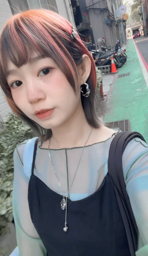 錯視環狀耳環