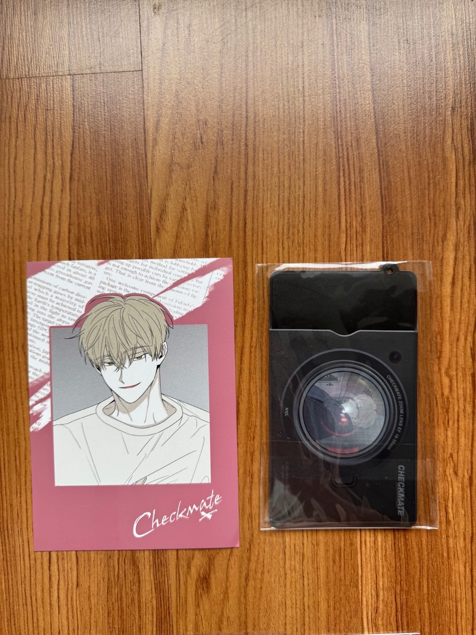 將殺 Checkmate 明信片＋相機卡夾