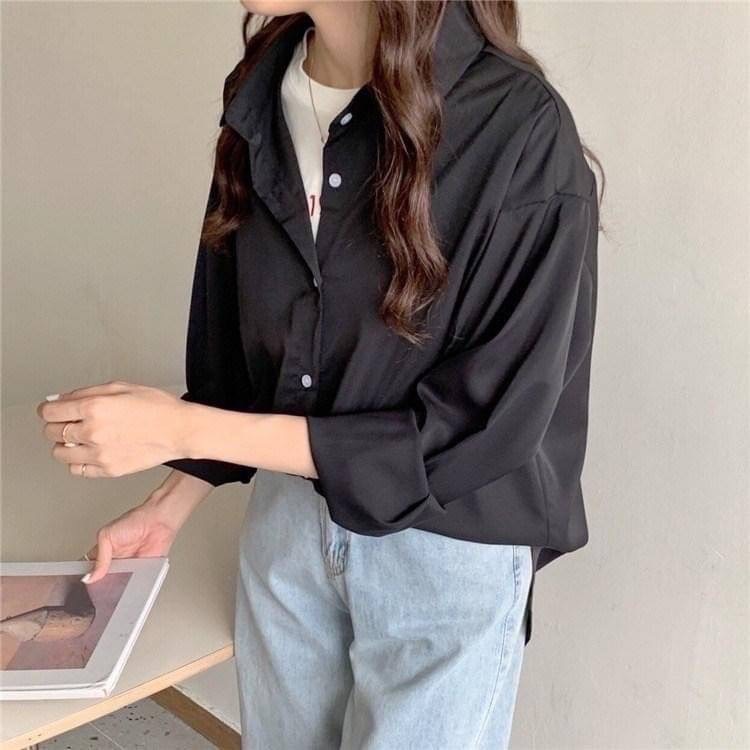 現貨 一年四季都熱賣的基本款襯衫