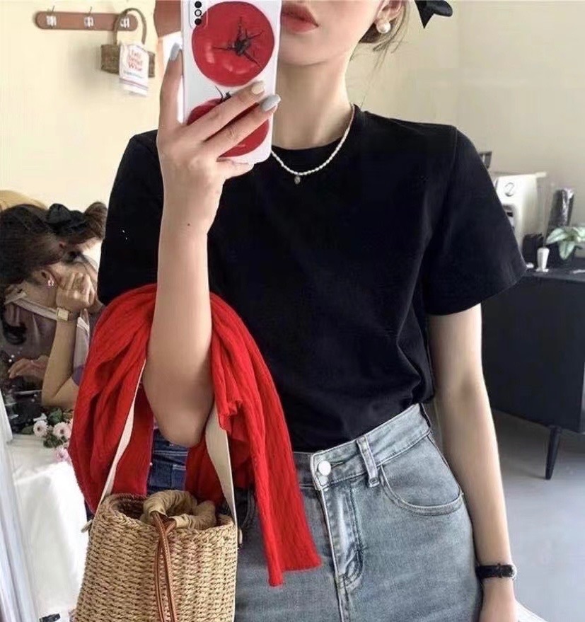 現貨！百搭圓領素T