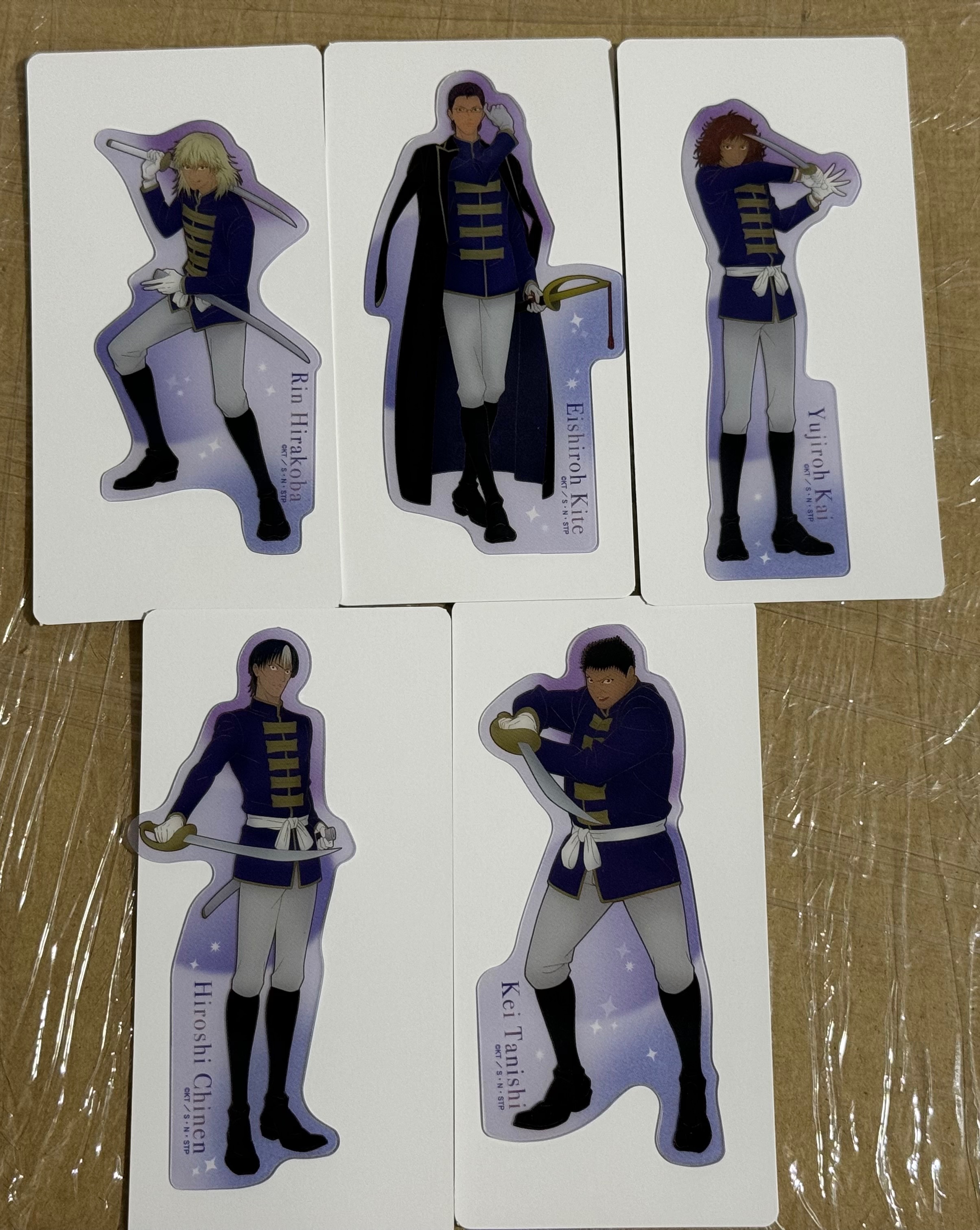 庭球浪漫透卡 + 網球王子展特典