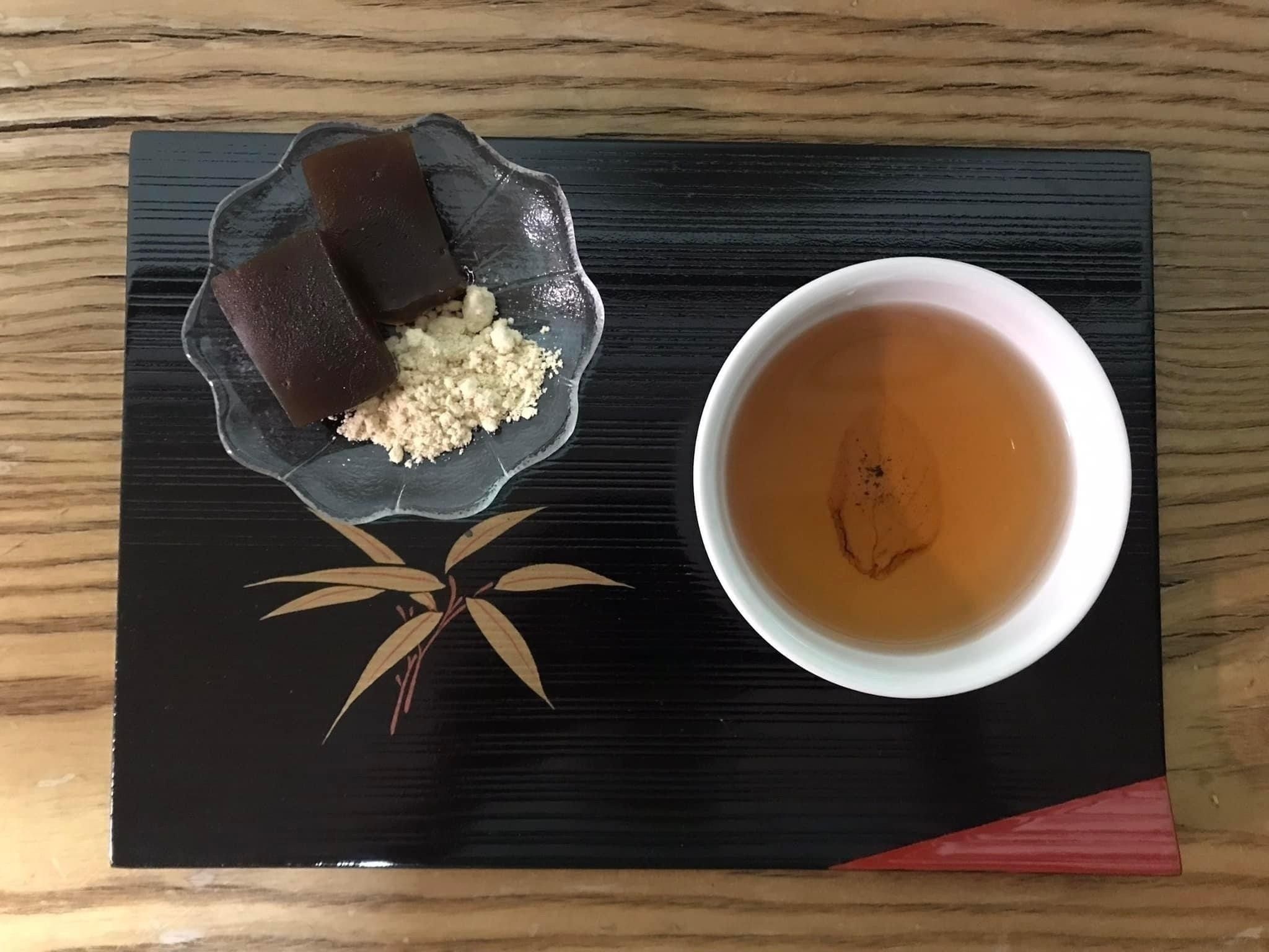 黑糖蕨餅 （100%純藕粉製作清爽消暑） - 特製黃豆粉/ 京都抹茶黃豆粉