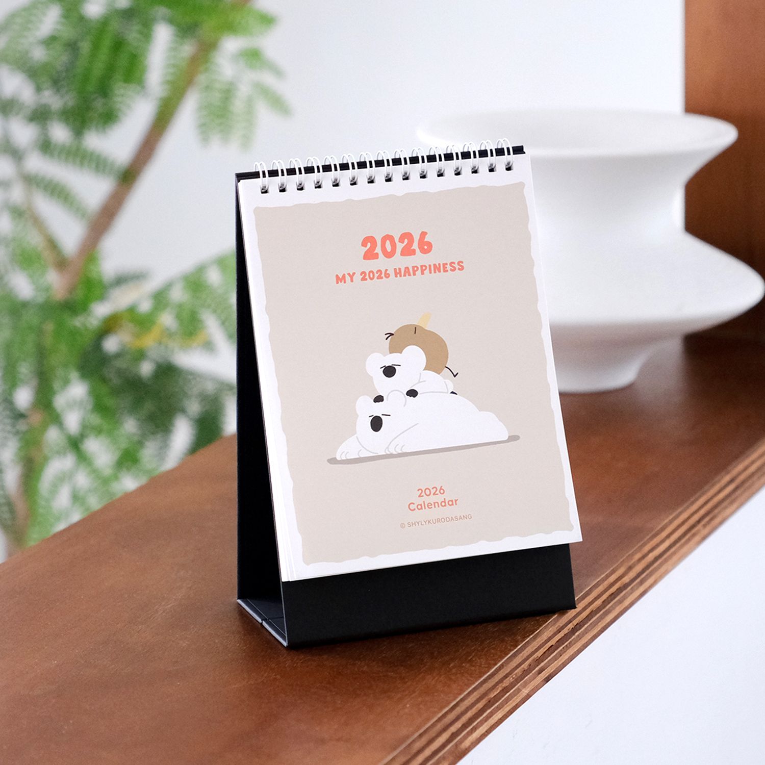 新品｜黑田桑 2026 桌面行事曆 （售完不補）