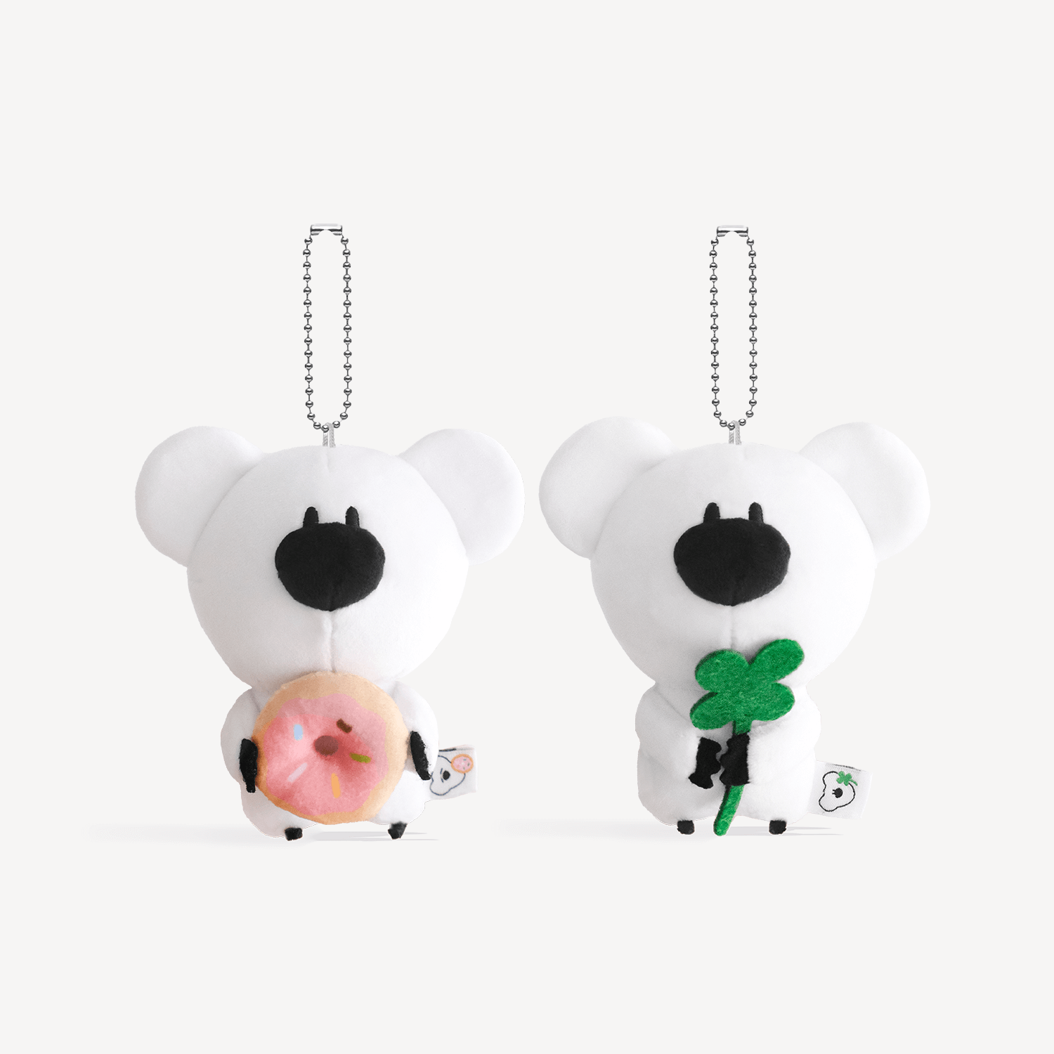新品｜小跟班絨毛吊飾 幸運草款＆甜甜圈款