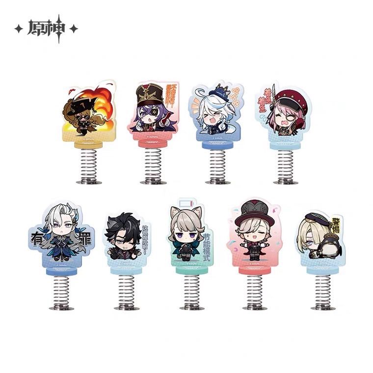 【原神官方】Q版表情包系列亚克力摇摇乐立牌 枫丹廷  Genshin