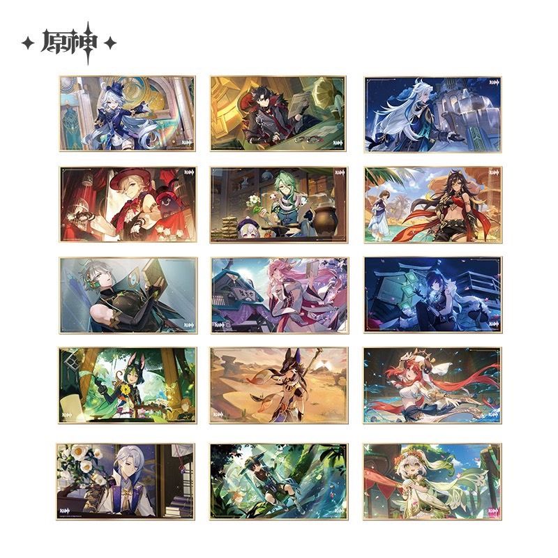 【原神官方】逸闻轶事系列色纸  Genshin