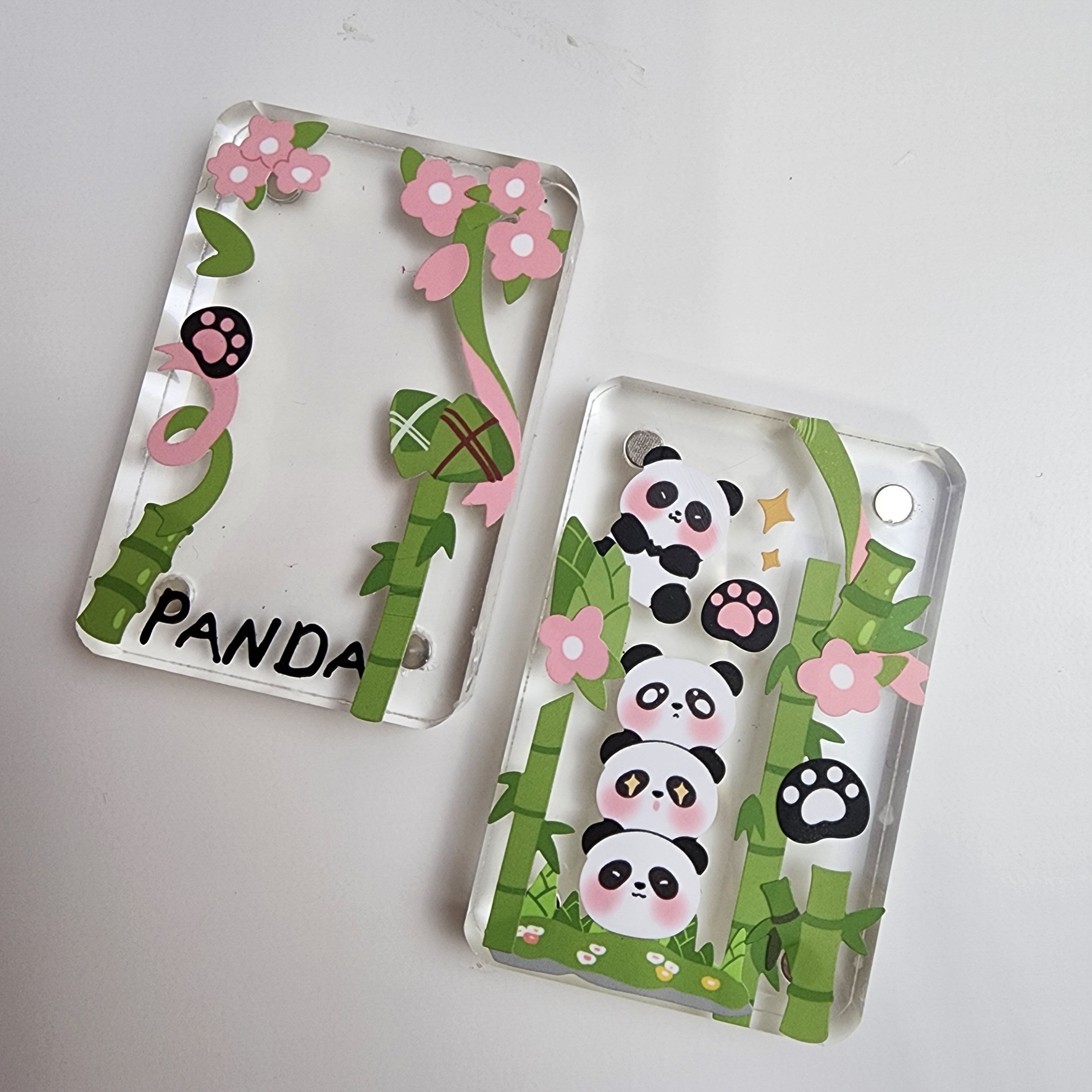 熊貓竹林咕卡磚成品