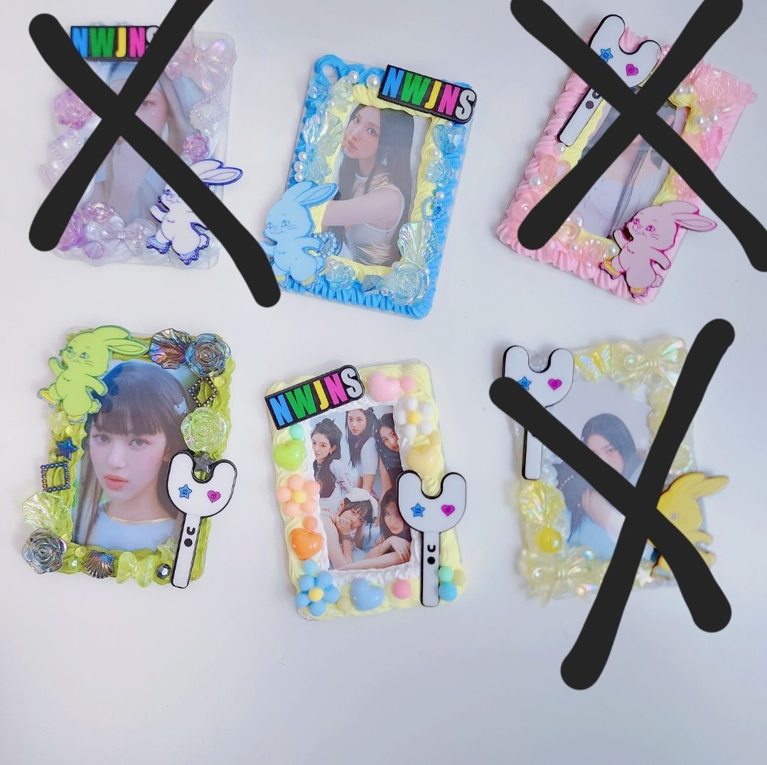 New jeans奶油膠卡套訂製3個