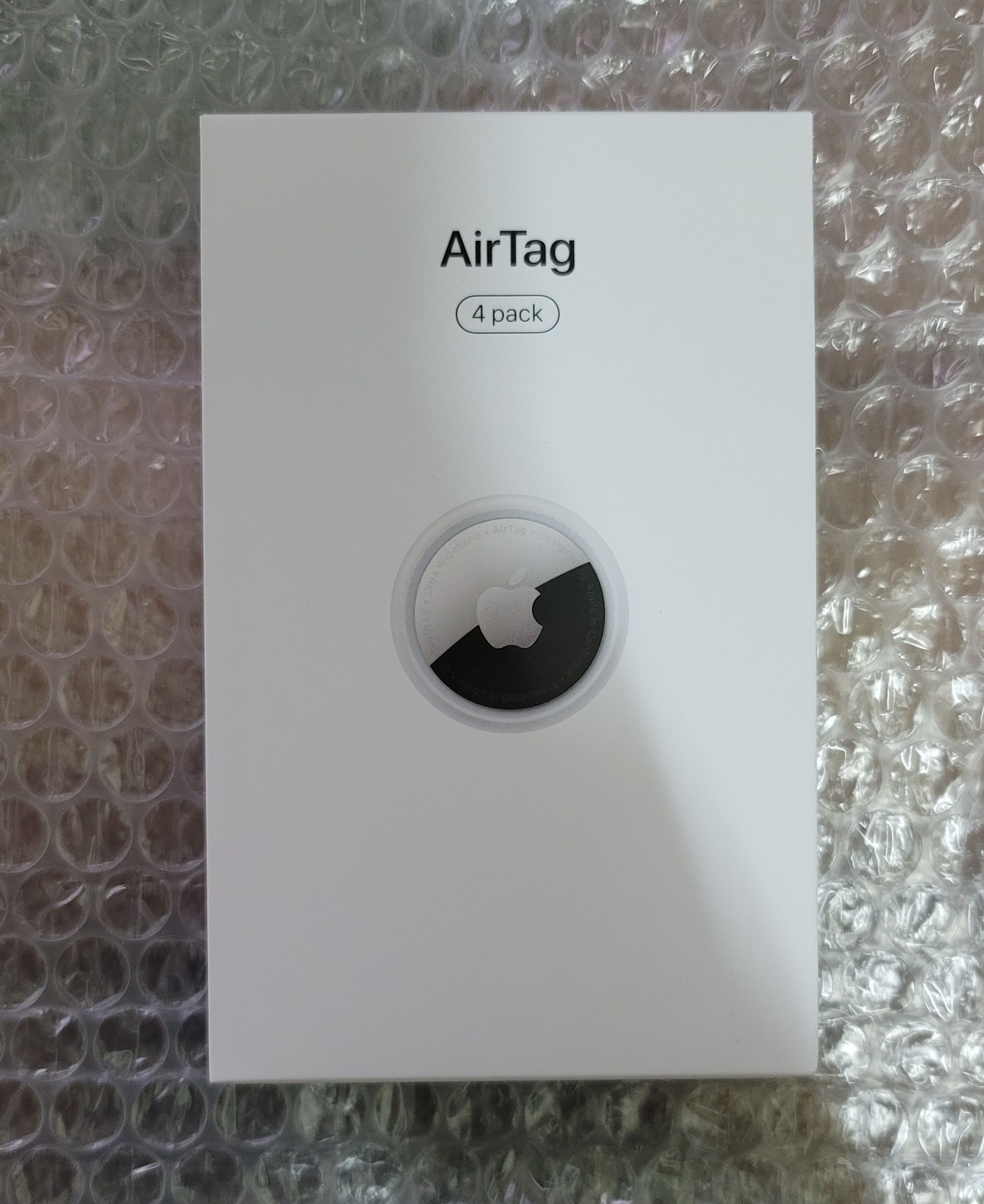 Apple AirTag 4件裝 全新未拆台灣公司貨