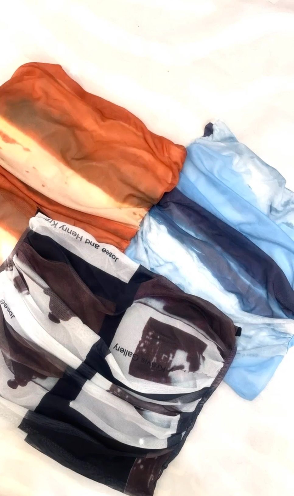 自帶胸墊 內襯防滑膠條‼️三款雙透紗抓皺抹胸!女孩夏日必備