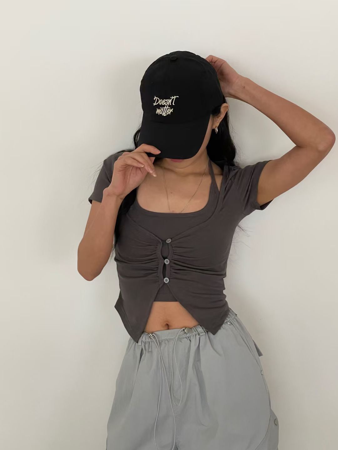 Made in Korea🇰🇷檔口Best🔥自帶胸墊‼️Pure Heat兩件組純慾甜辣Top