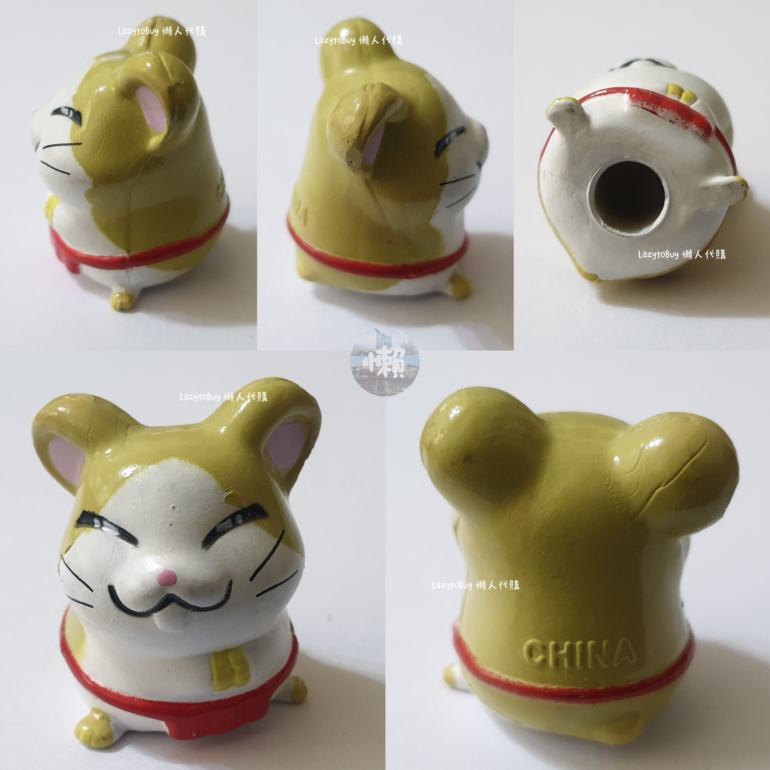 【二手】哈姆太郎 小公仔 筆套 單隻販售 童年回憶（已絕版）