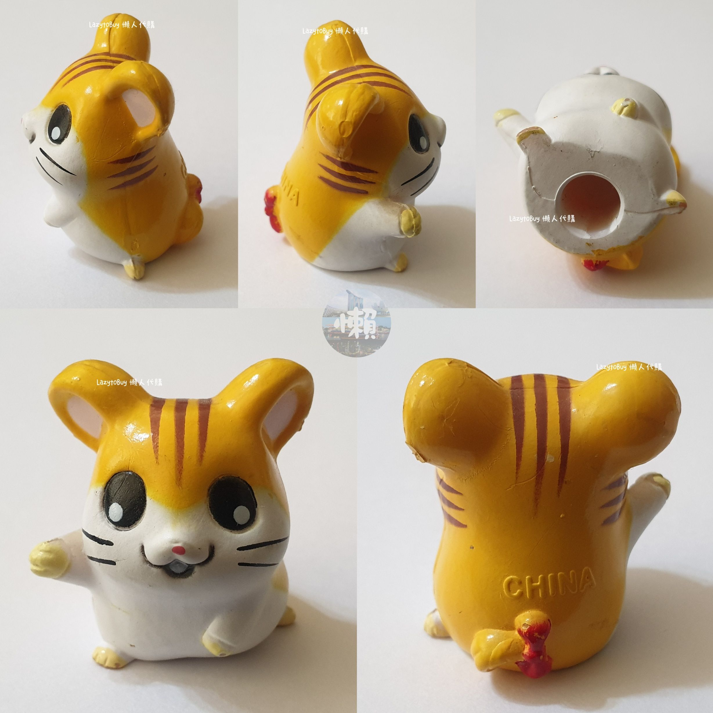 【二手】哈姆太郎 小公仔 筆套 單隻販售 童年回憶（已絕版）