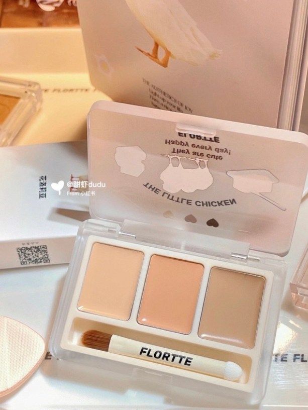 🌤花洛莉亞三色遮瑕膏