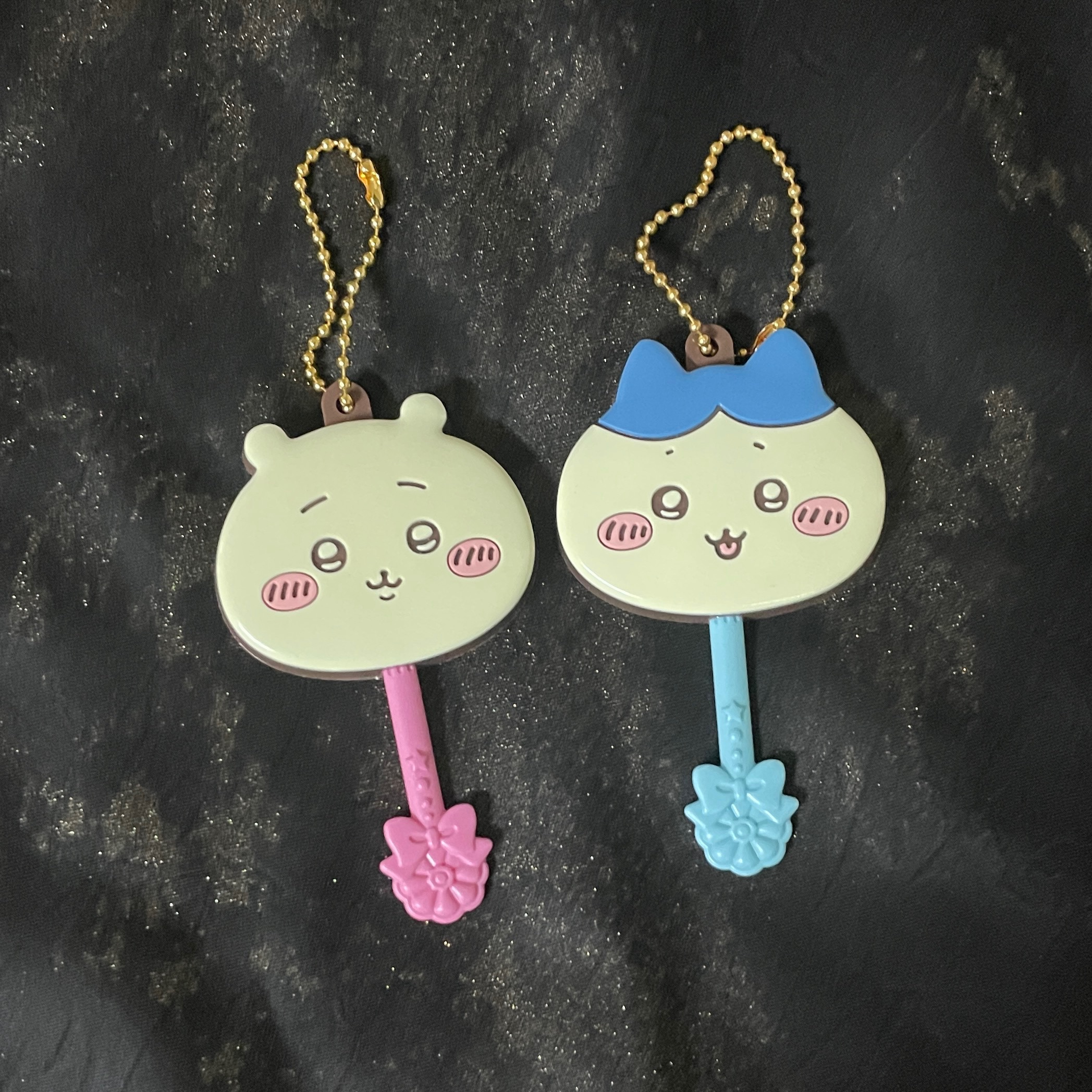小可愛+小八 巧克力造型吊飾 兩隻一起