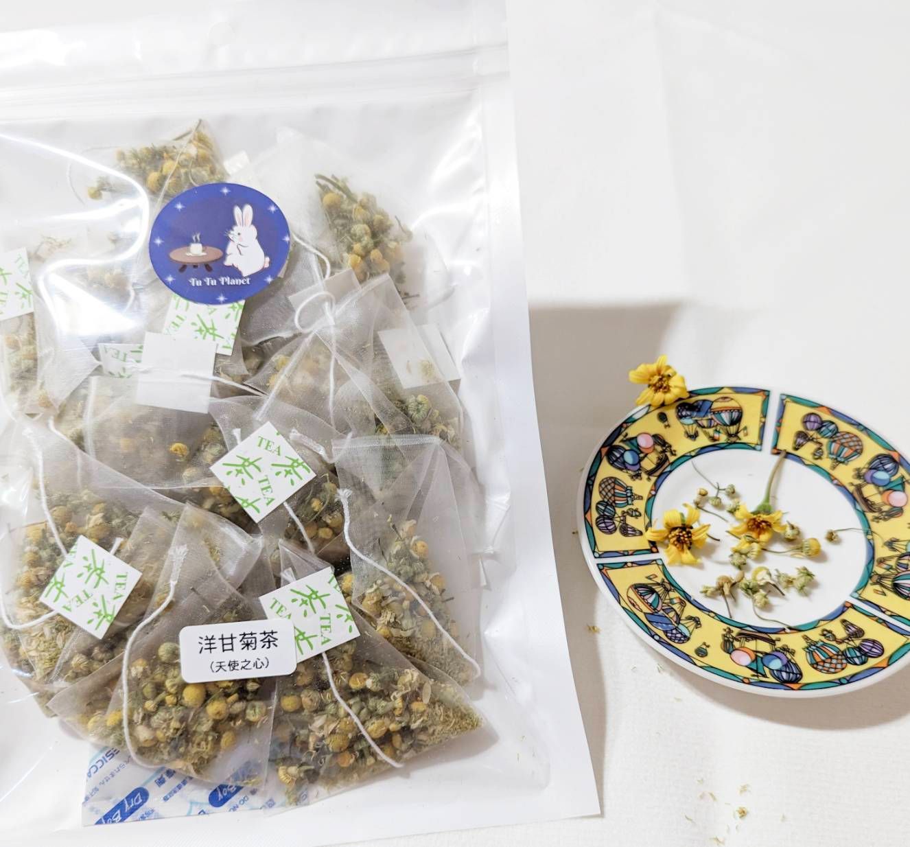 ~天使之心 洋甘菊茶~  ＜＜兔兔星球手作花草茶＞＞天然養生~舒心療癒~