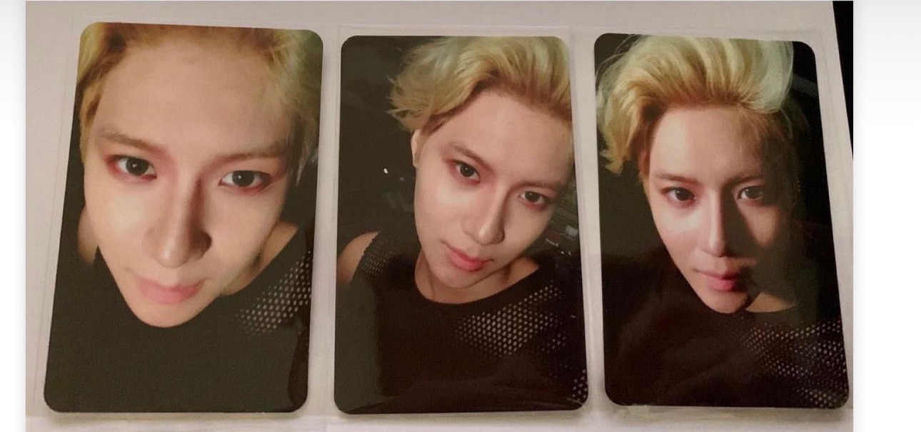 泰民韓版專輯官方小卡