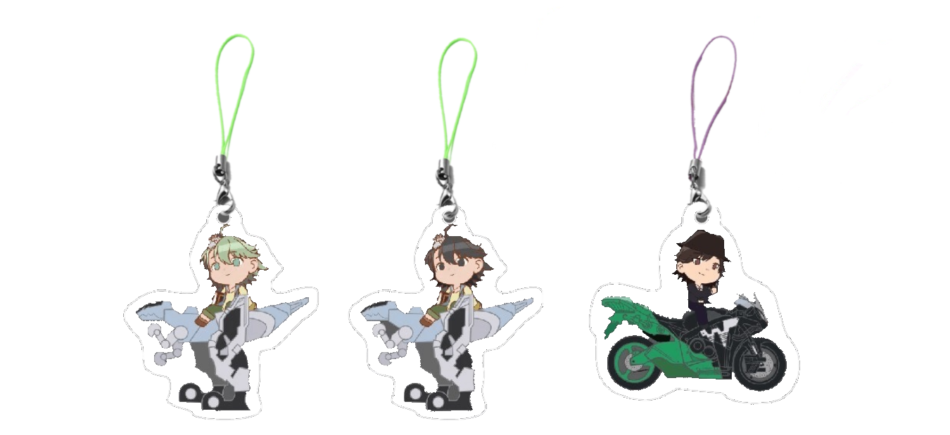 假面騎士w-風都偵探 透卡吊飾