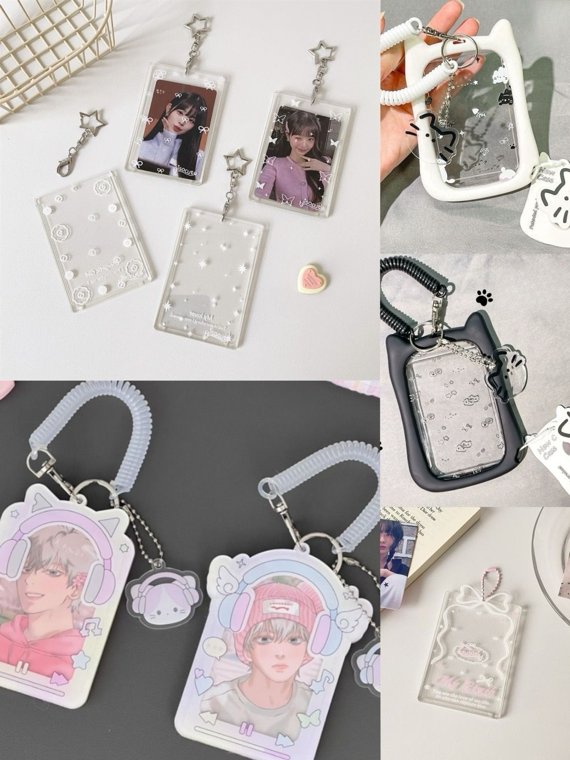 🆕新品 現貨 原創ins簡約壓克力卡套