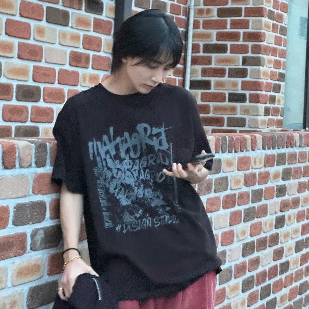 [FH] 淨漢.圓佑 私人同款黑色短T